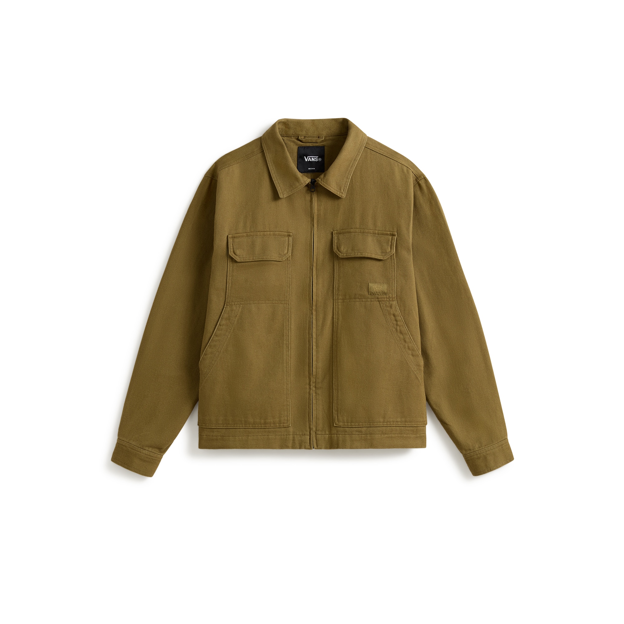 Imagen 0 de Chaqueta de hombre McAvoy II Zip Station Jacket Vans Verde-Marrón