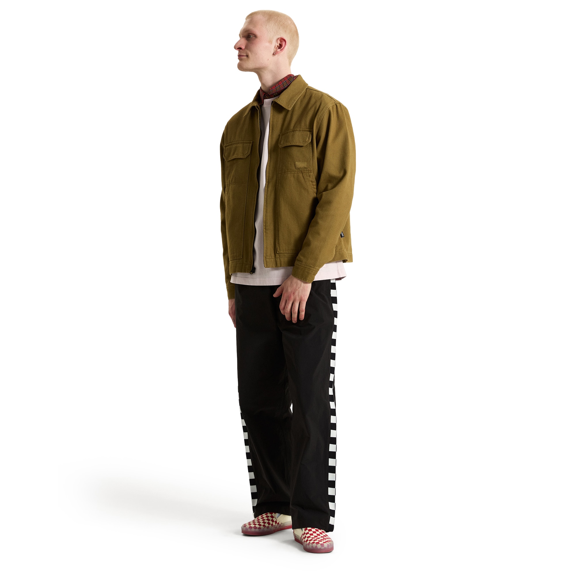 Imagen 4 de Chaqueta de hombre McAvoy II Zip Station Jacket Vans - Verde-Marrón Verde-Marrón