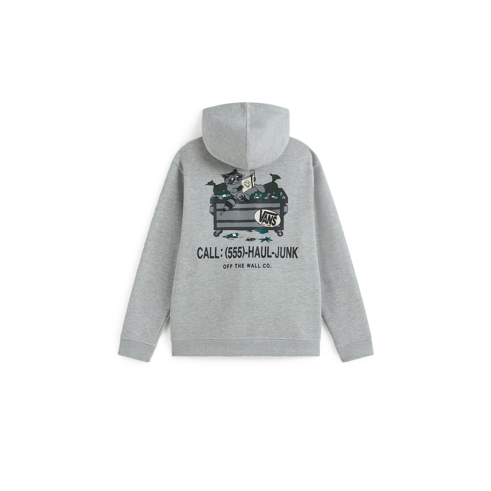 Sudadera de niño Dumpster Raccoon Full Zip Vans - Gris Gris-2