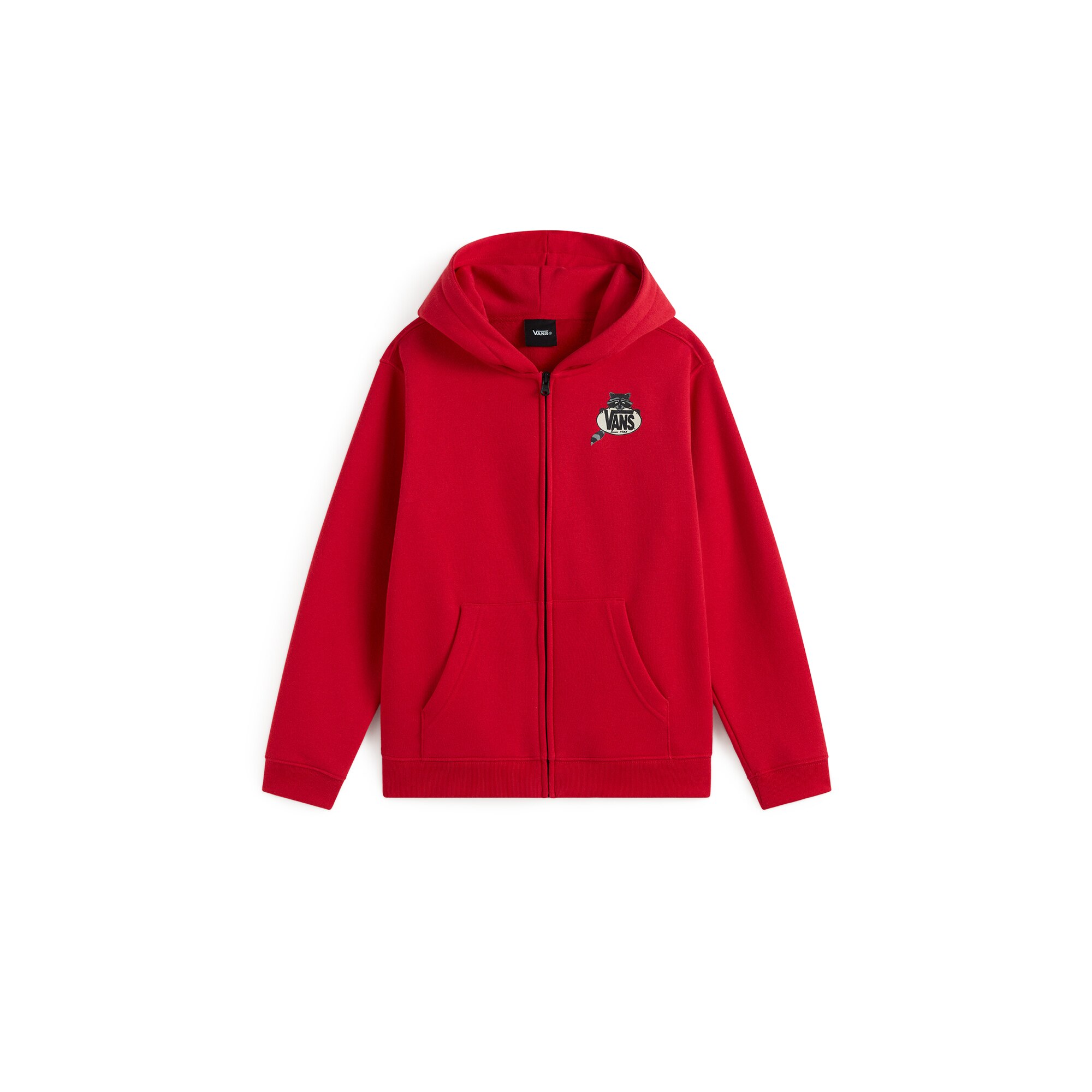 Sudadera de niño Dumpster Raccoon Full Zip Vans - Rojo Rojo-1
