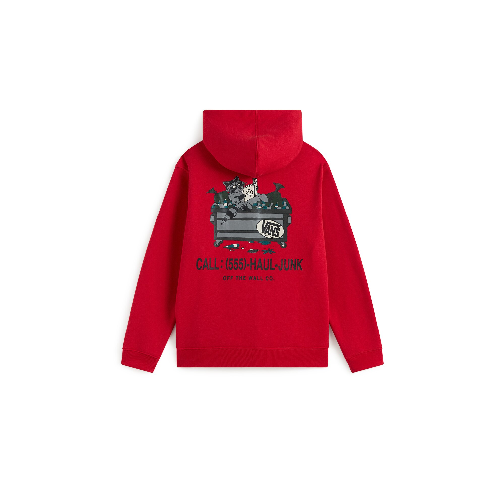 Sudadera de niño Dumpster Raccoon Full Zip Vans - Rojo Rojo-2
