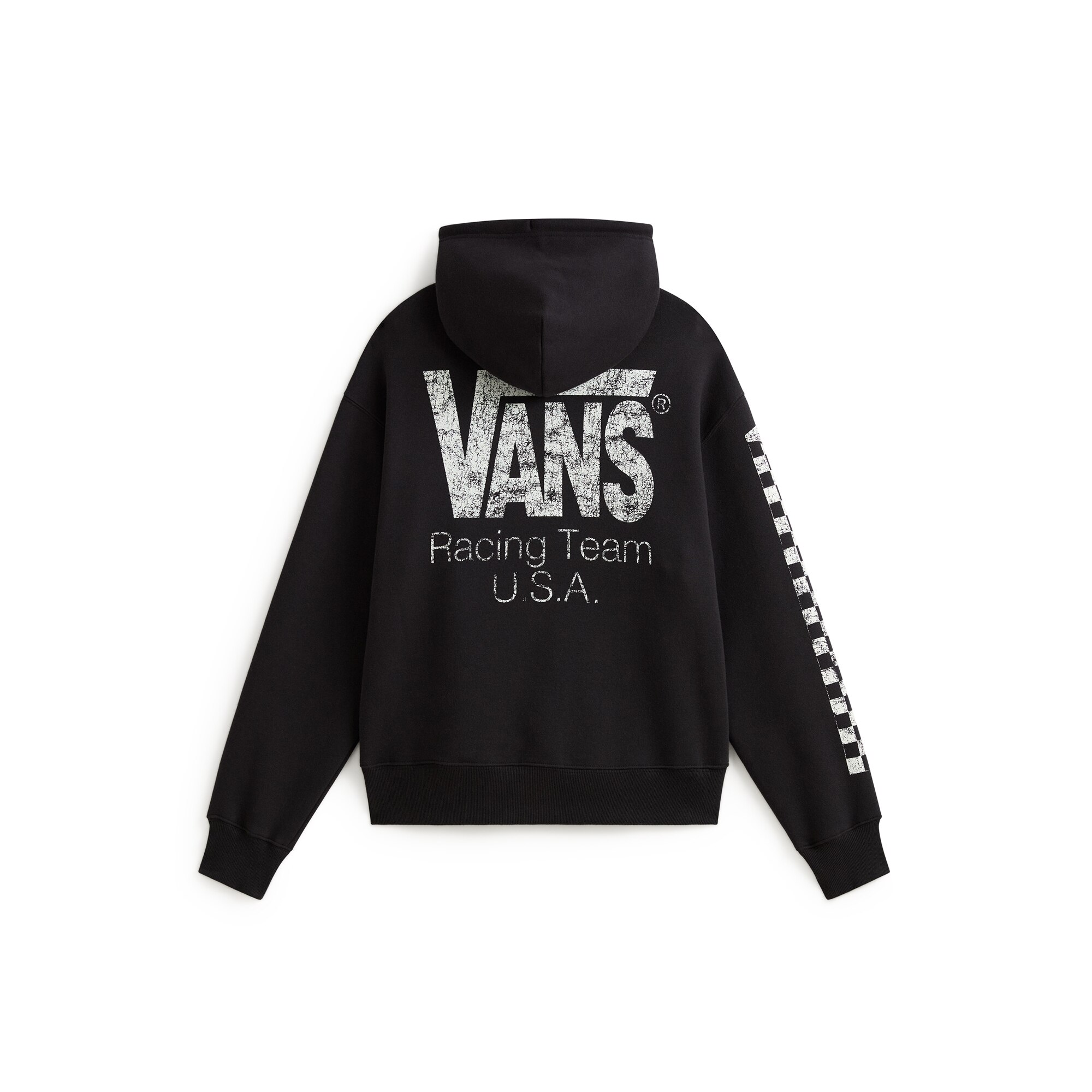 Sudadera de hombre Vans Racing Full Zip Vans - Negro Negro-2