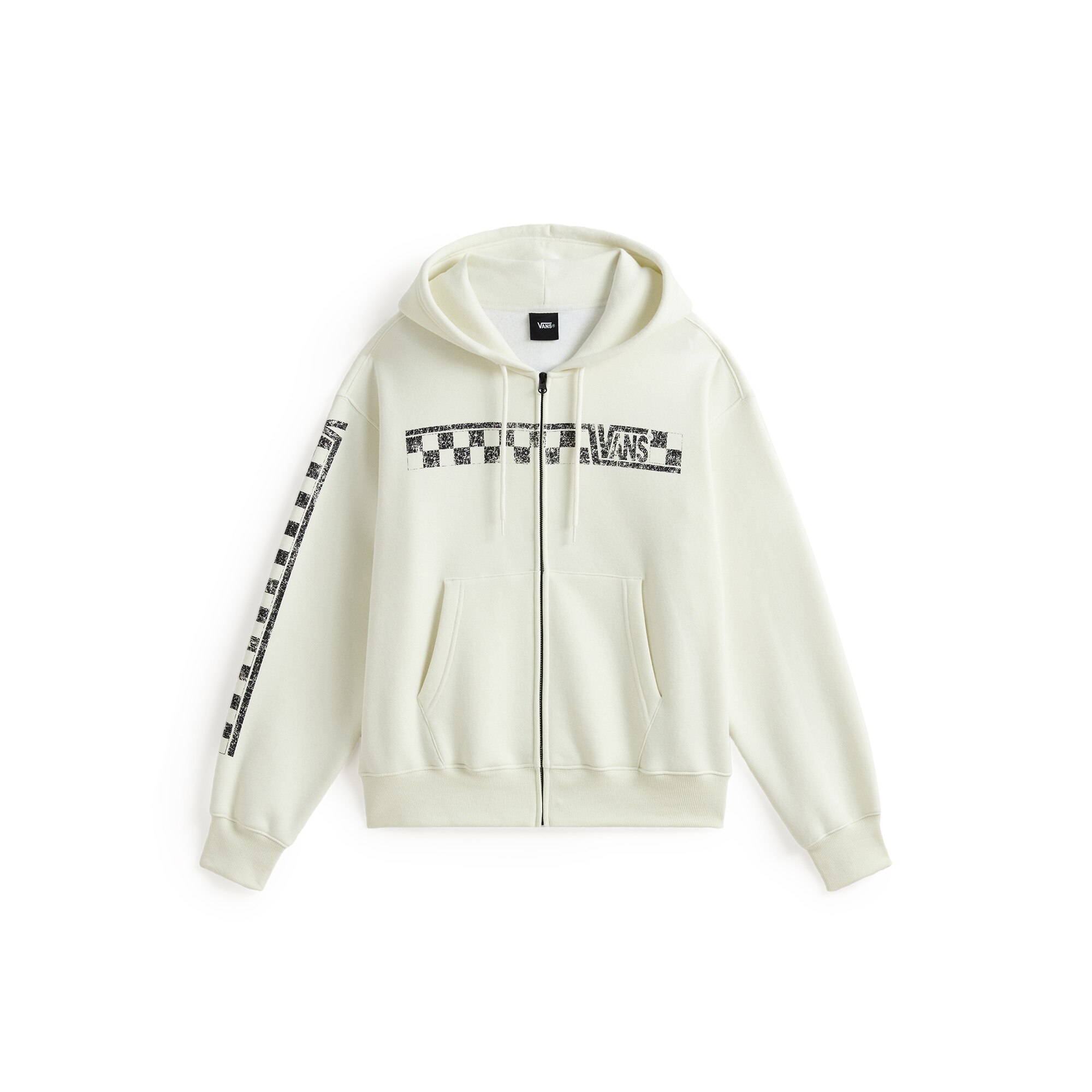 Imagen 0 de Sudadera de hombre Vans Racing Full Zip Vans Blanco roto