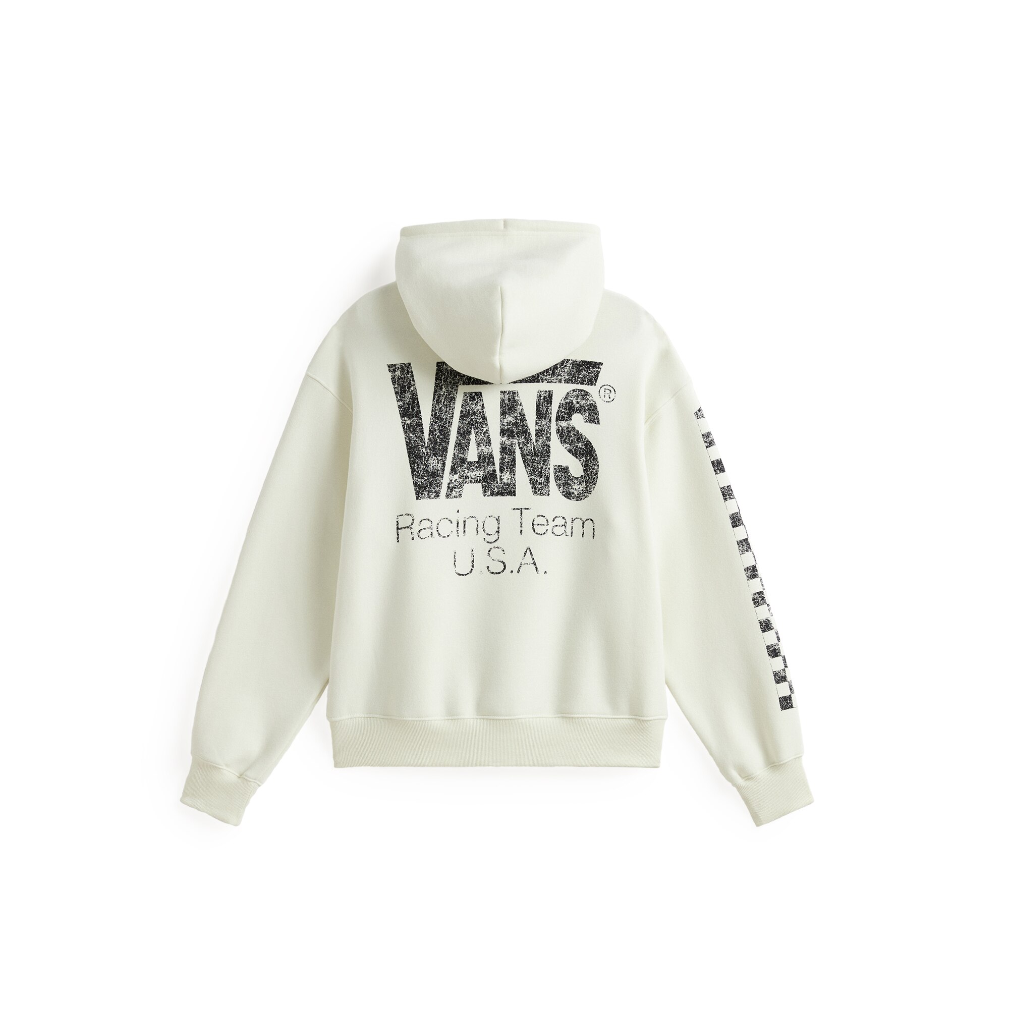 Sudadera de hombre Vans Racing Full Zip Vans - Blanco roto Blanco roto-2