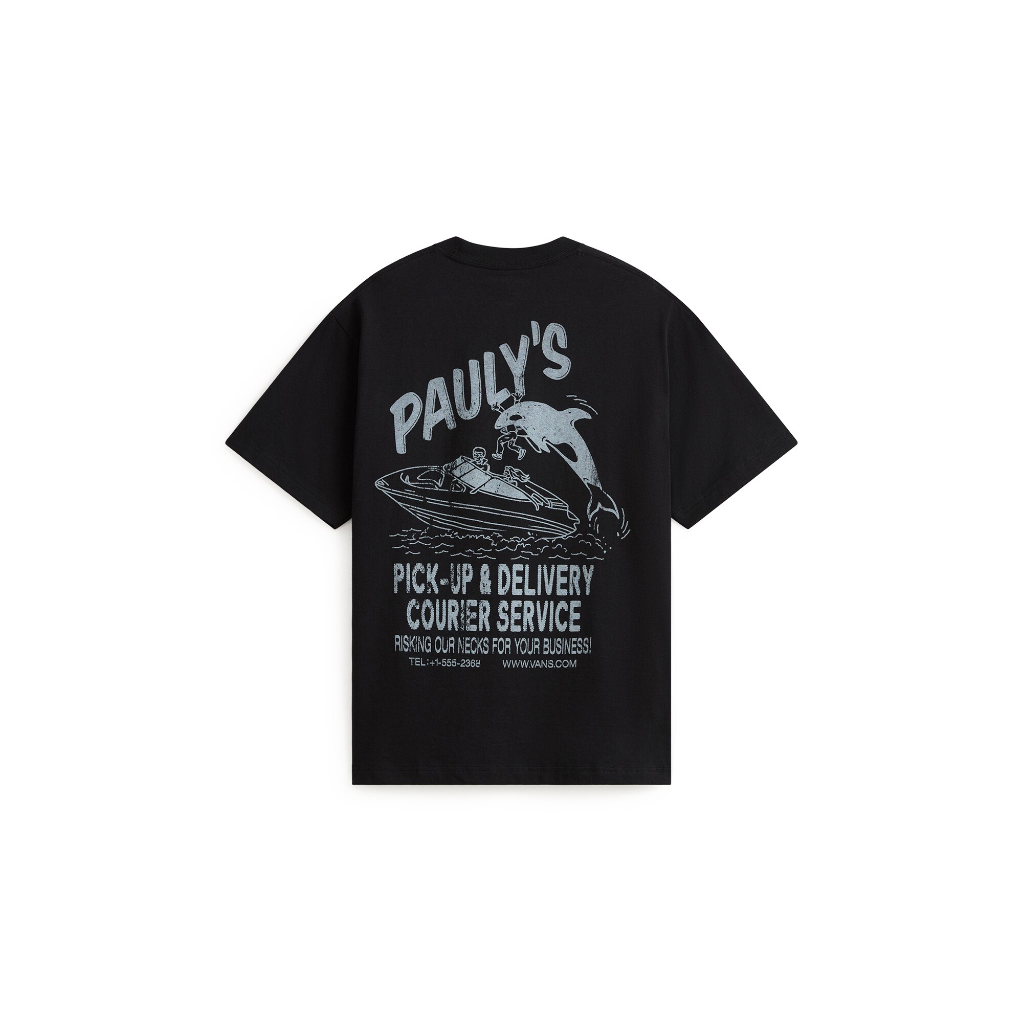 Imagen 2 de Camiseta de hombre Pauly's Delivery SS Tee Vans - Negro Negro
