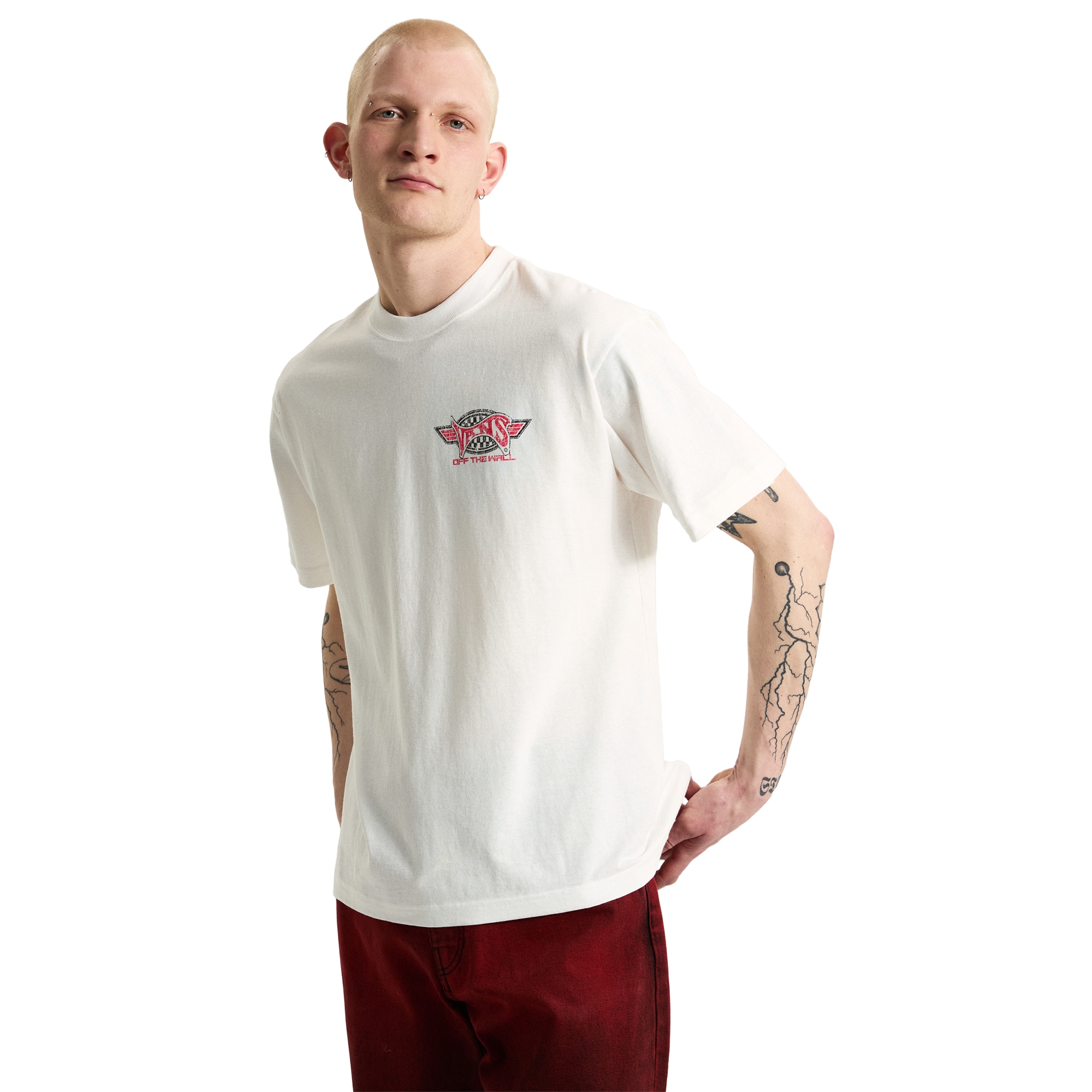 Imagen 3 de Camiseta de hombre Faded Glory SS Tee Vans - Blanco Blanco
