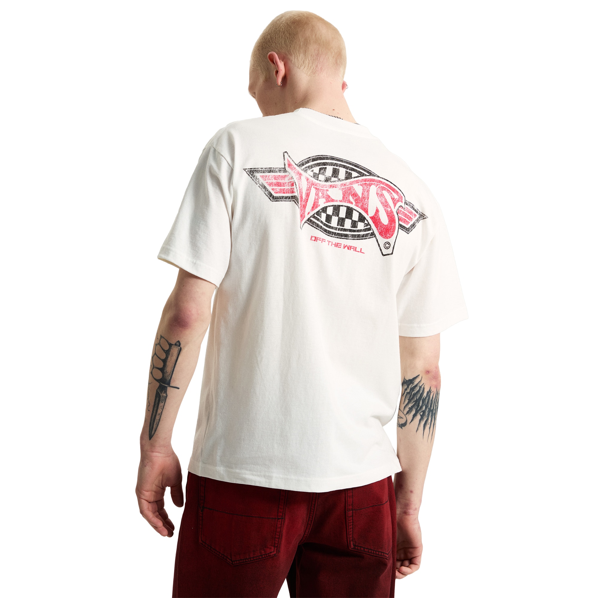 Imagen 5 de Camiseta de hombre Faded Glory SS Tee Vans - Blanco Blanco