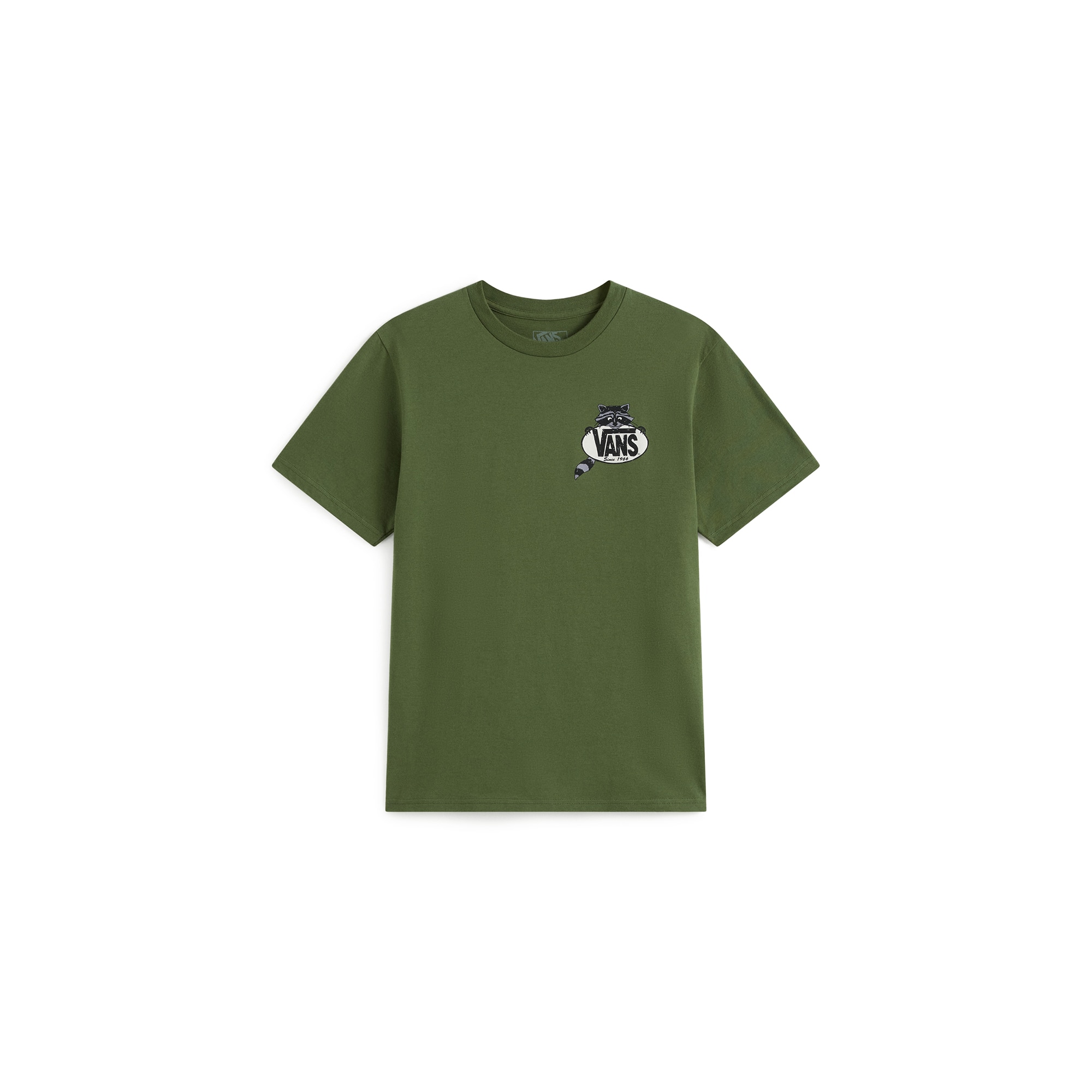 Imagen 0 de Camiseta de niño Dumpster Raccoon SS Tee Vans Verde militar