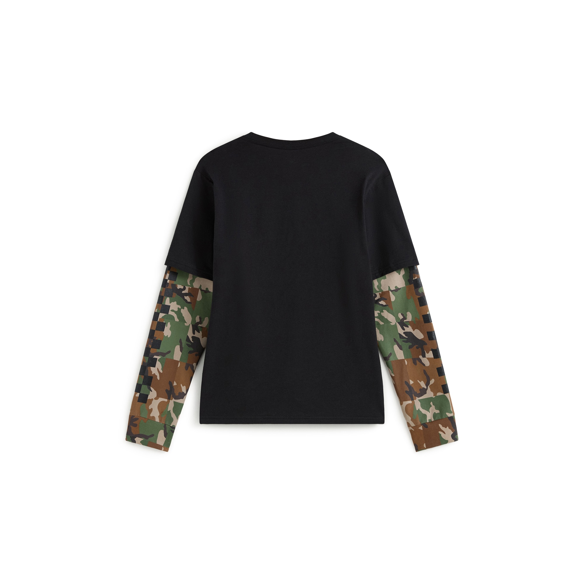Camiseta de niño Camo Twofer Vans - Negro Negro-2