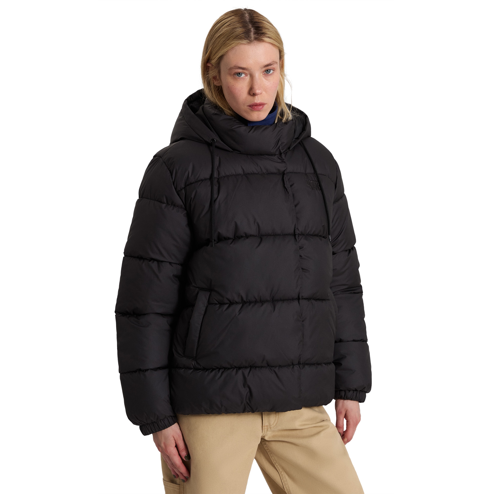 Imagen 3 de Chaqueta de mujer Hillgate Regular Length Puffer Vans - Negro Negro