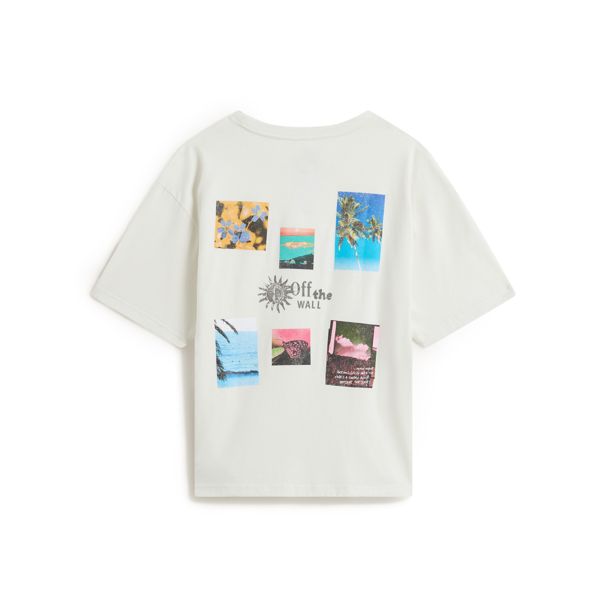 Imagen 2 de Camiseta de mujer Dreams Spill SS Tee Vans - Blanco roto Blanco roto