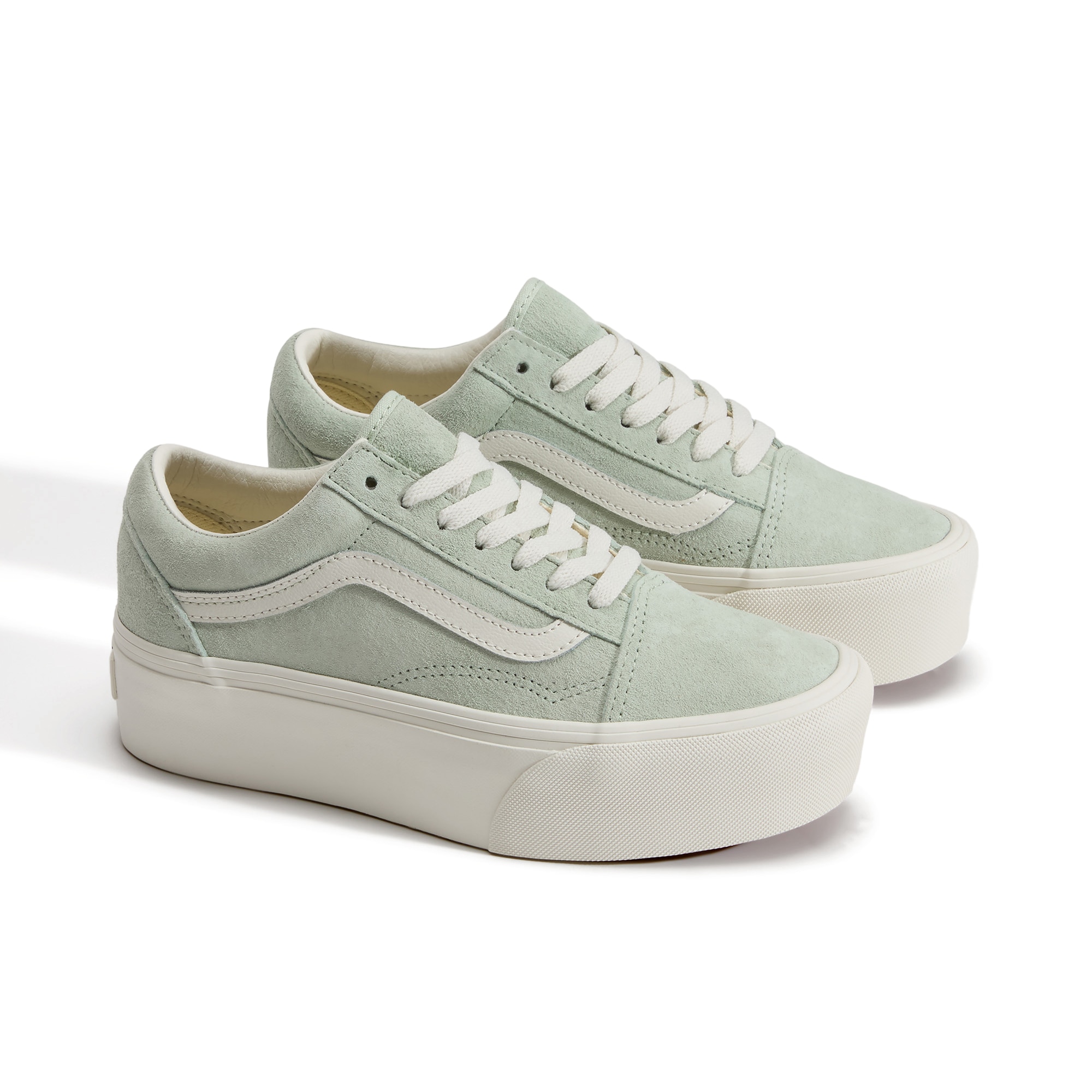 Imagen 2 de Zapatillas casual de mujer Old Skool Stackform Vans - Verde menta Verde menta