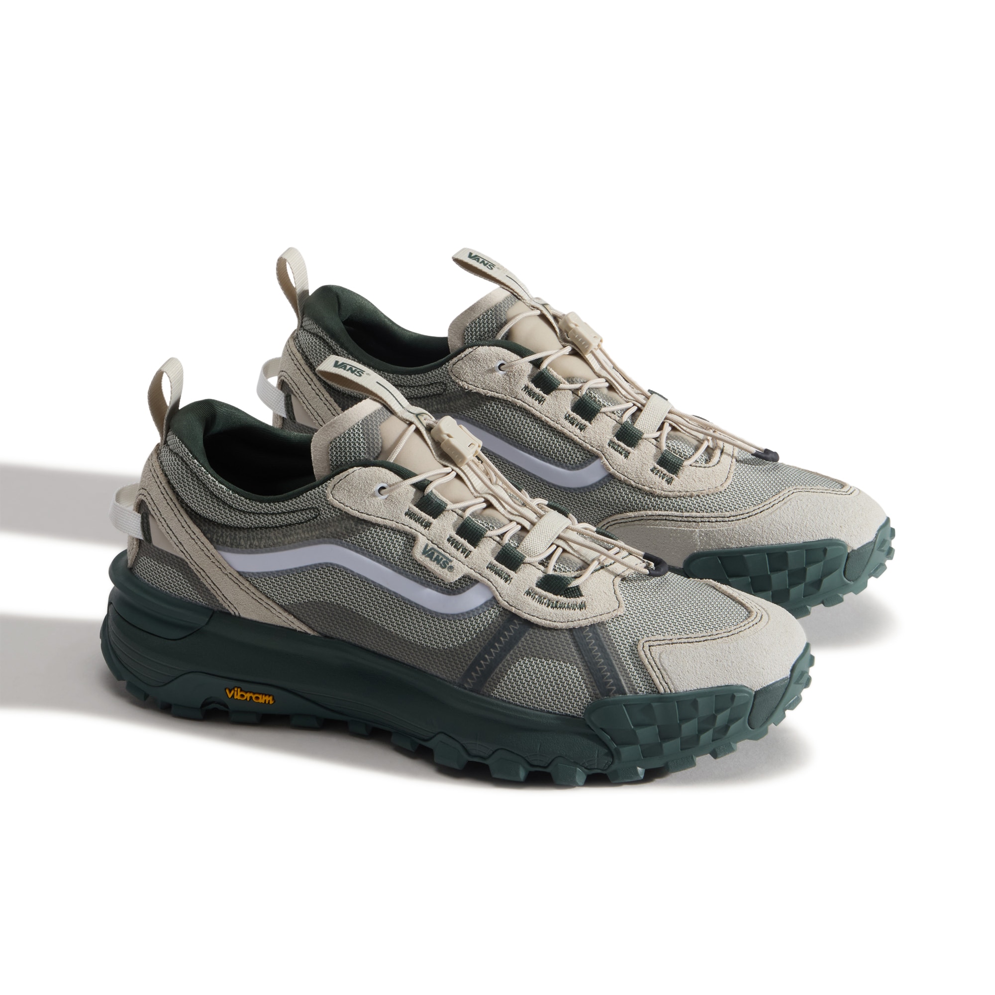 Zapatillas casual de hombre Crosspath XC Vans - Gris / Verde Gris / Verde-2