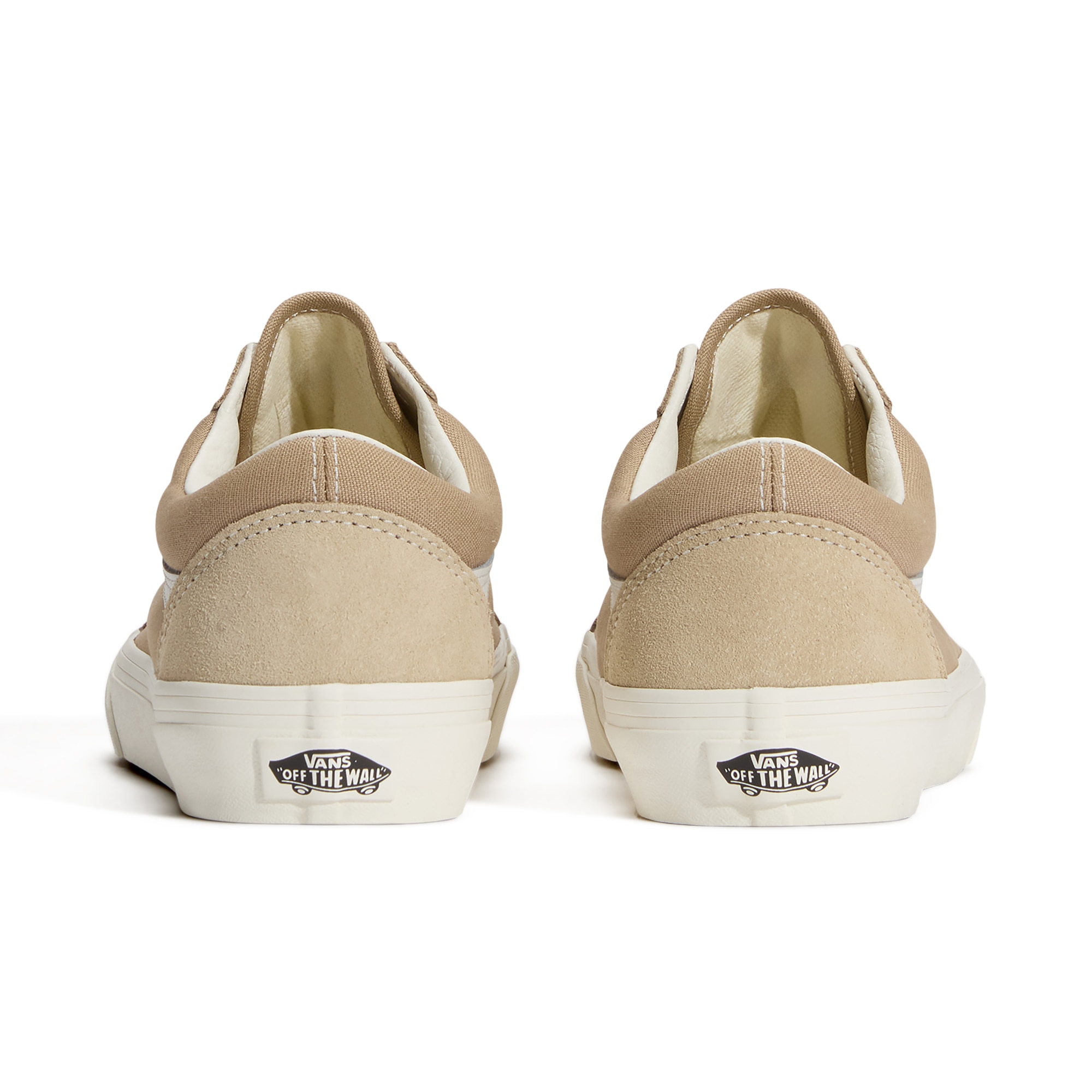 Zapatillas casual de mujer Old Skool Vans - Beige Beige-4