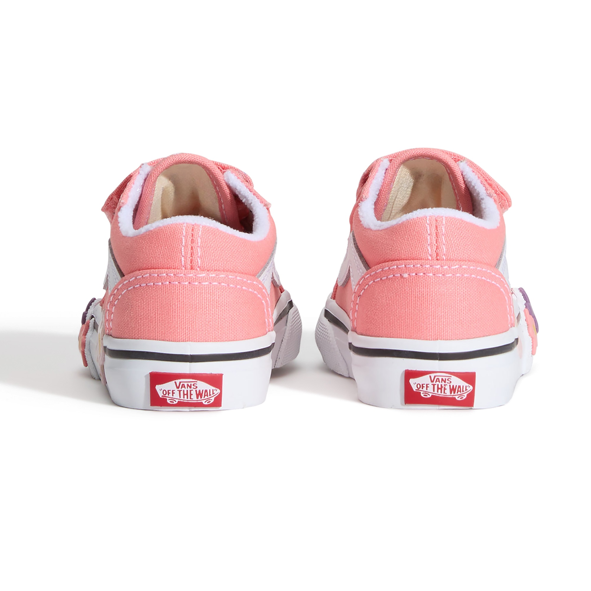 Imagen 4 de Zapatillas casual de bebés Old Skool V Vans - Rosa claro Rosa claro