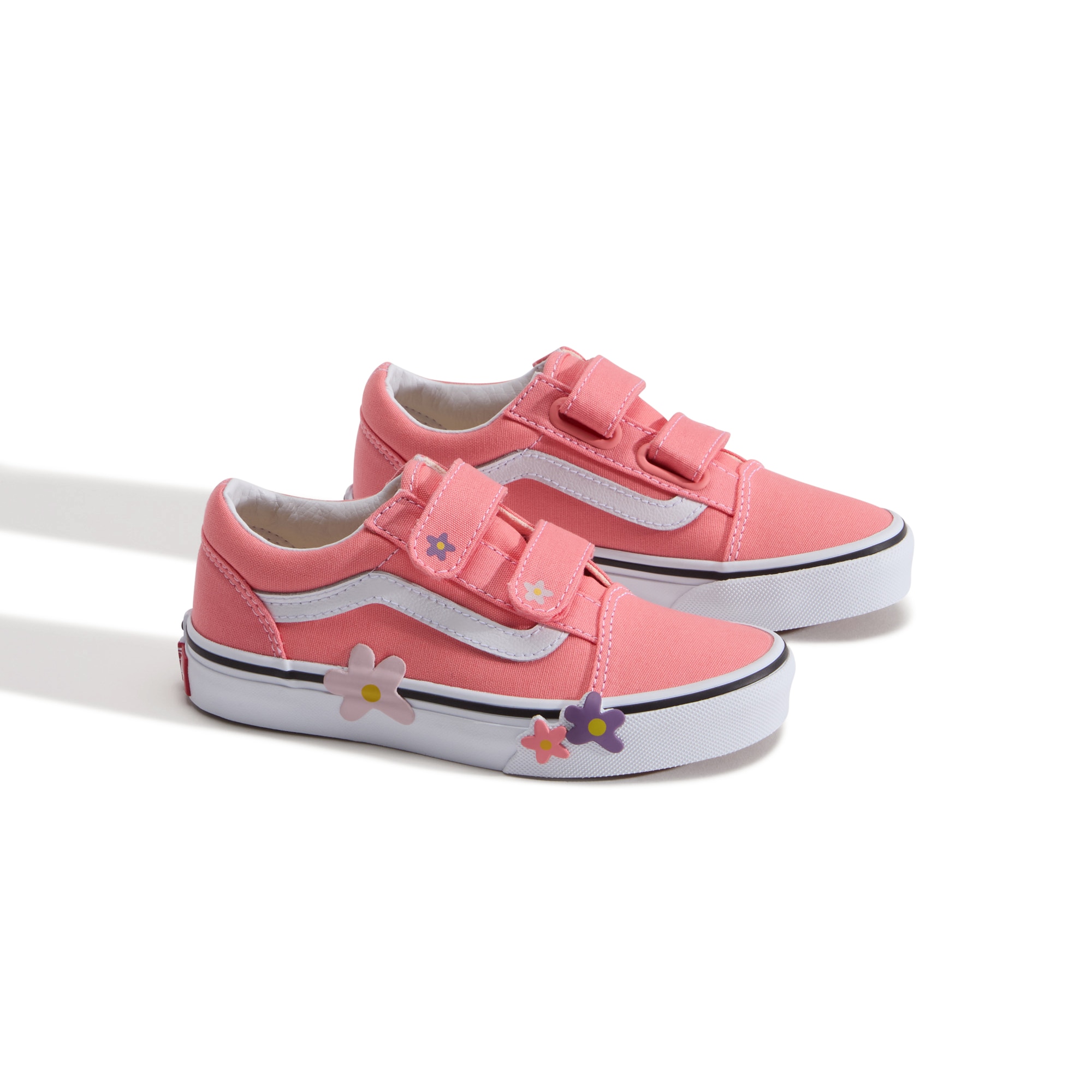 Zapatillas casual de niños Old Skool V Vans - Rosa claro Rosa claro-2