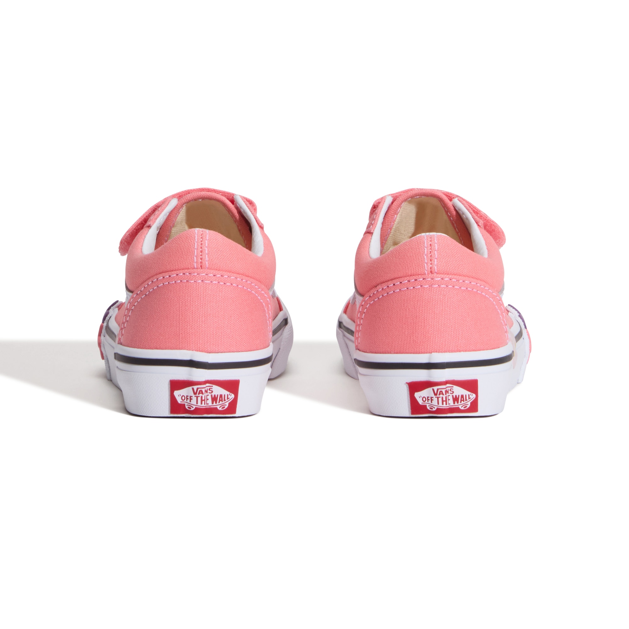Zapatillas casual de niños Old Skool V Vans - Rosa claro Rosa claro-4