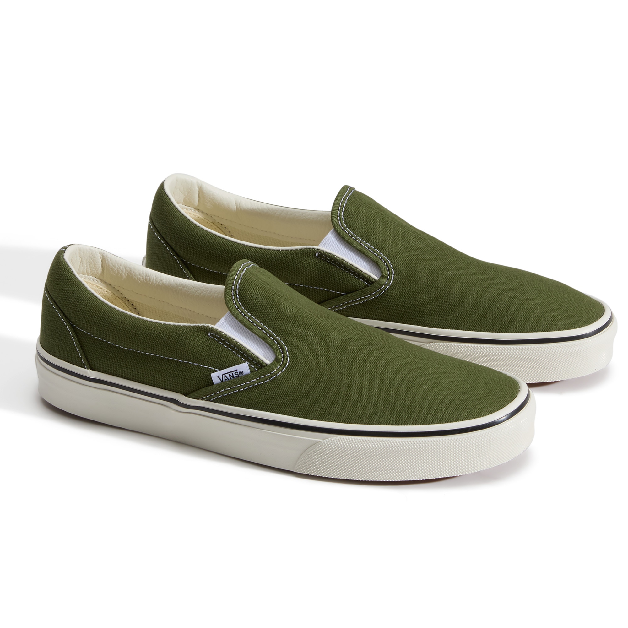 Imagen 2 de Zapatillas casual de hombre Classic Slip-On Vans - Verde militar Verde militar