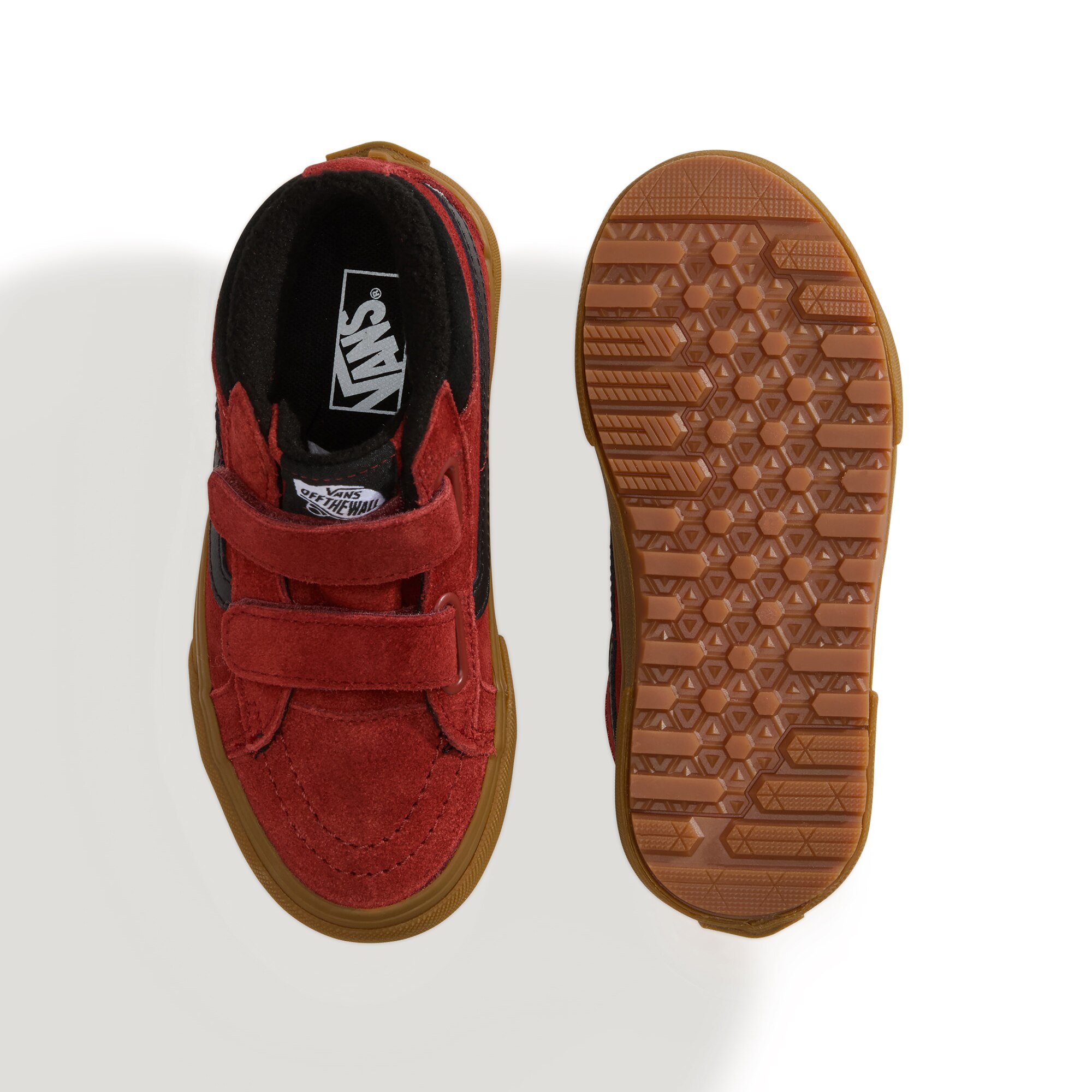 Imagen 3 de Zapatillas casual de niños SK8-Mid Reissue V Insulated Vans - Burdeos Burdeos