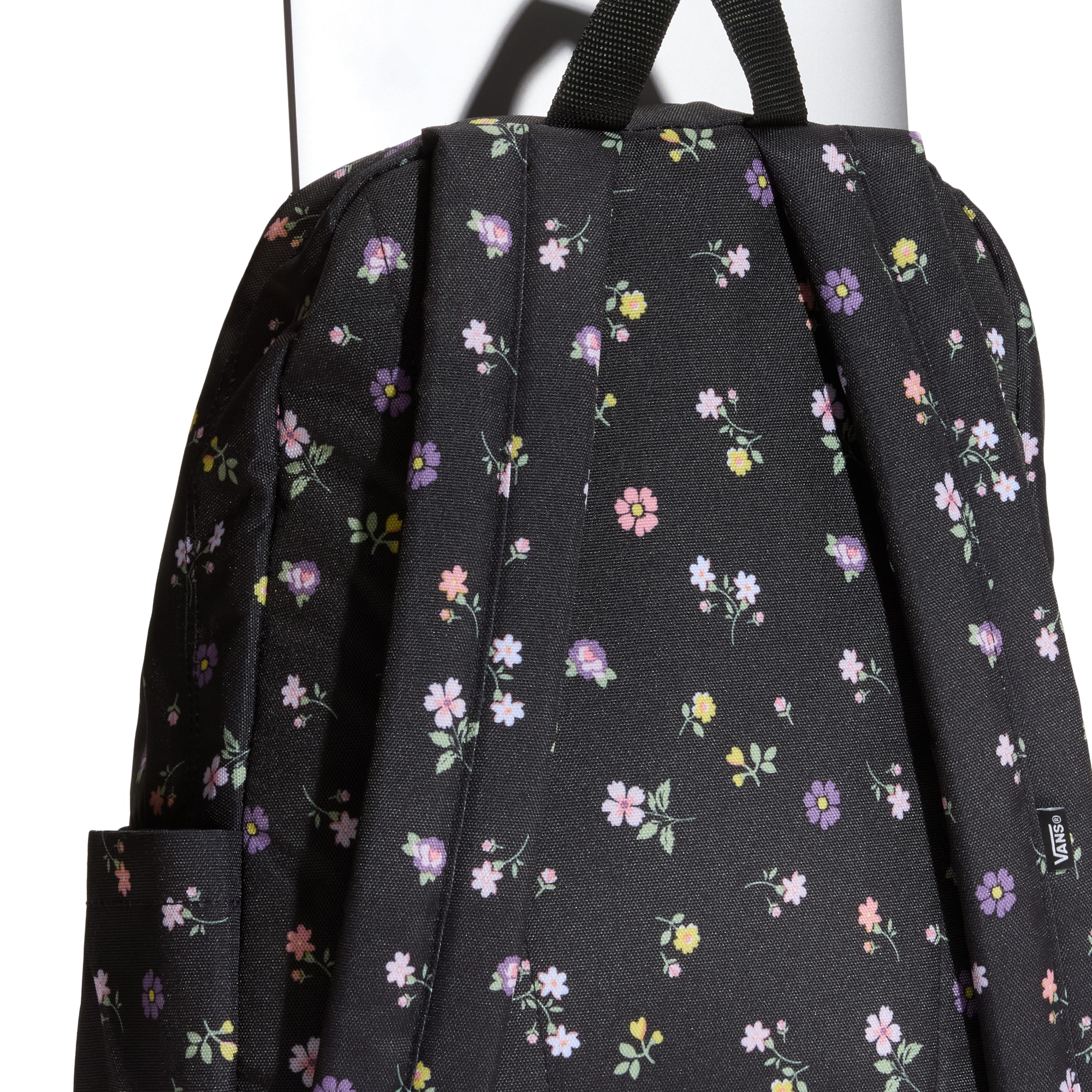 Mochila unisex Old Skool Classic Vans - Negro / Rosa Negro / Rosa-5