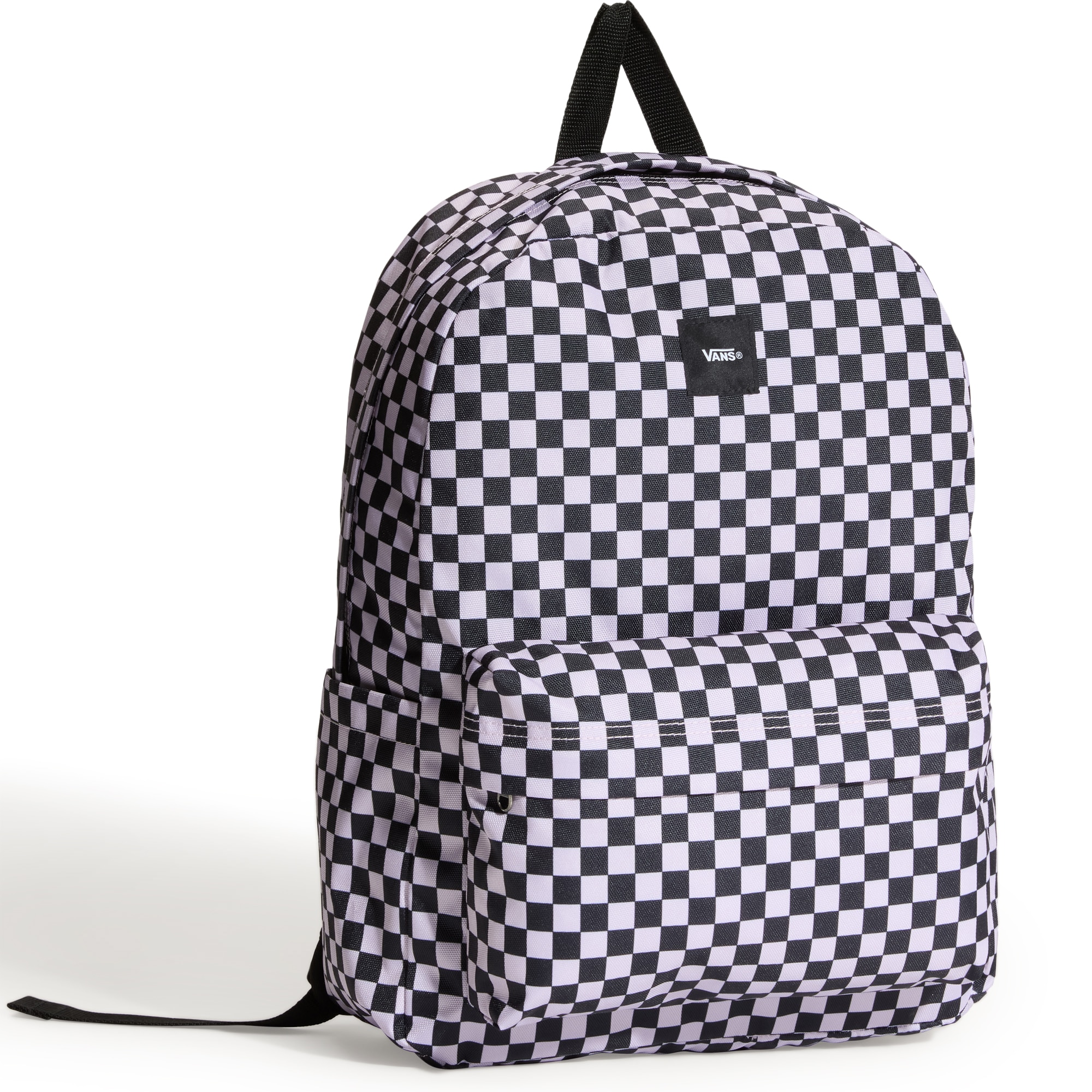 Mochila unisex Old Skool Check Vans - Negro / Rosa Negro / Rosa-3