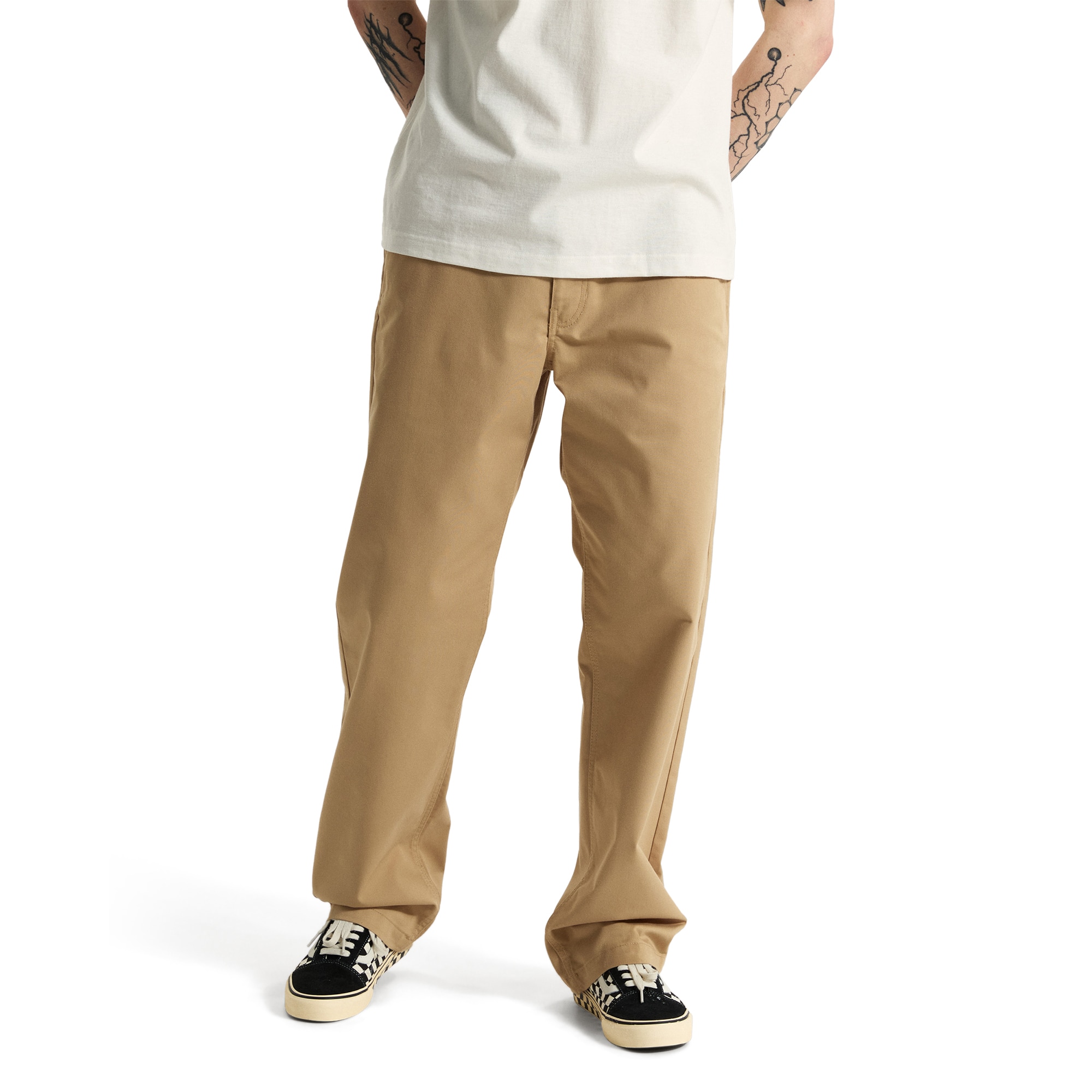 Pantalones de hombre Authentic Chino Straight Pant Vans - Beige Beige-3