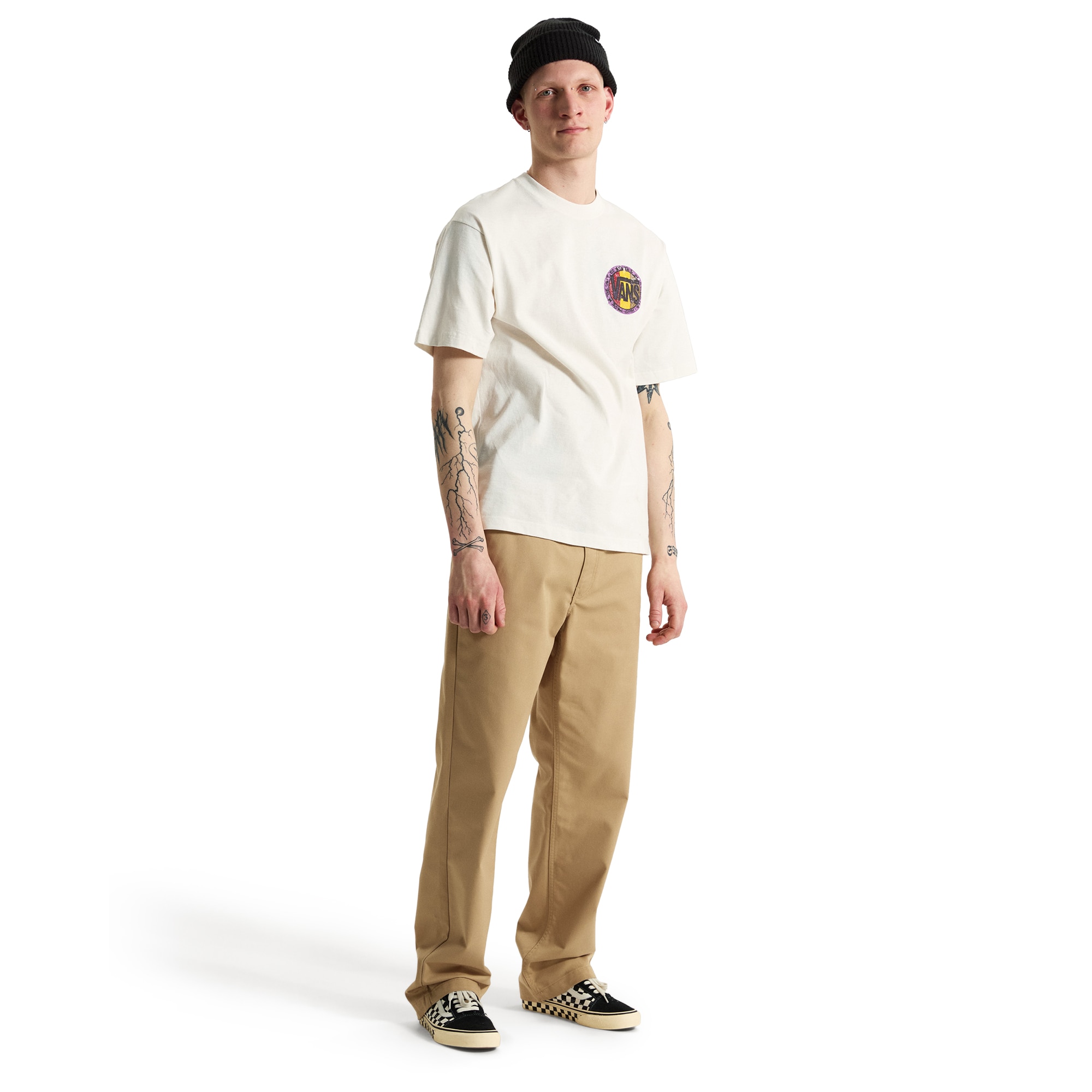 Pantalones de hombre Authentic Chino Straight Pant Vans - Beige Beige-4