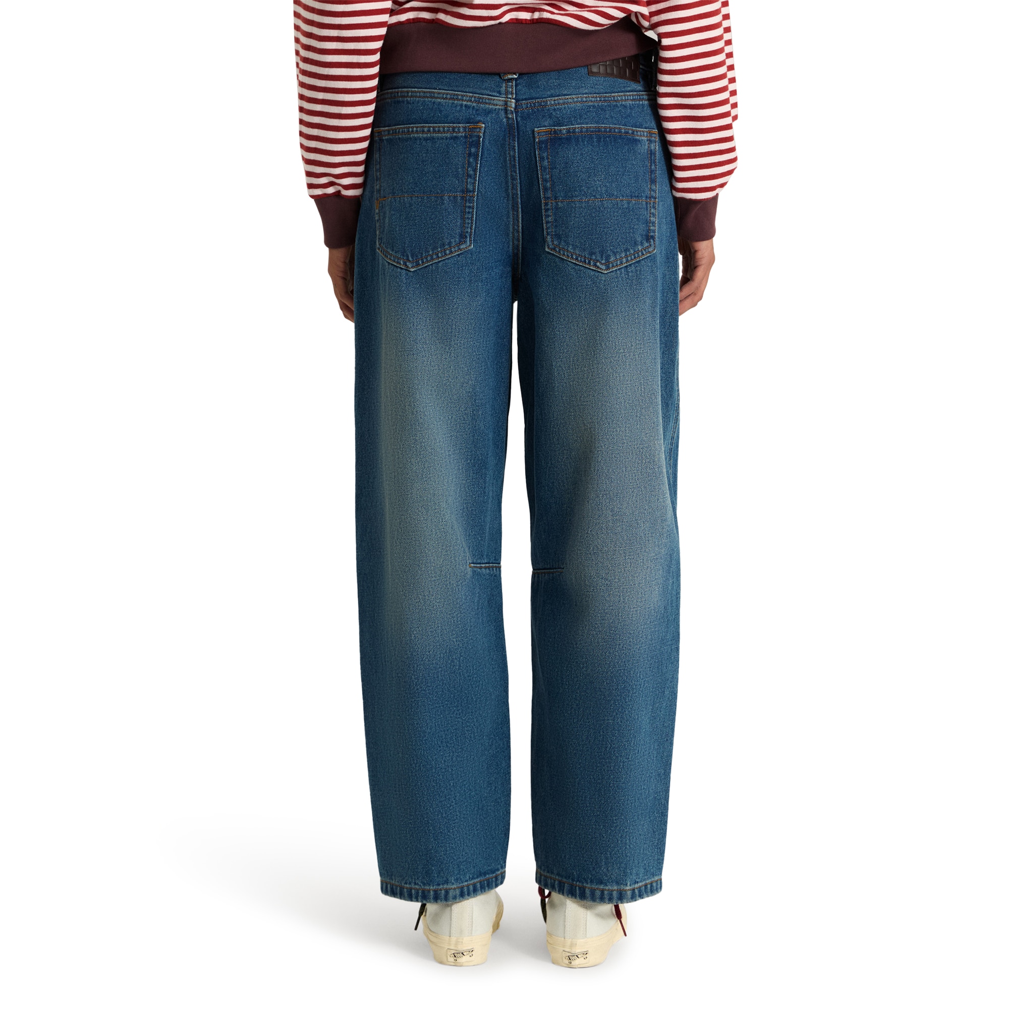 Imagen 5 de Pantalones de mujer Check 5 Barrel Vans - Azul índigo Azul índigo