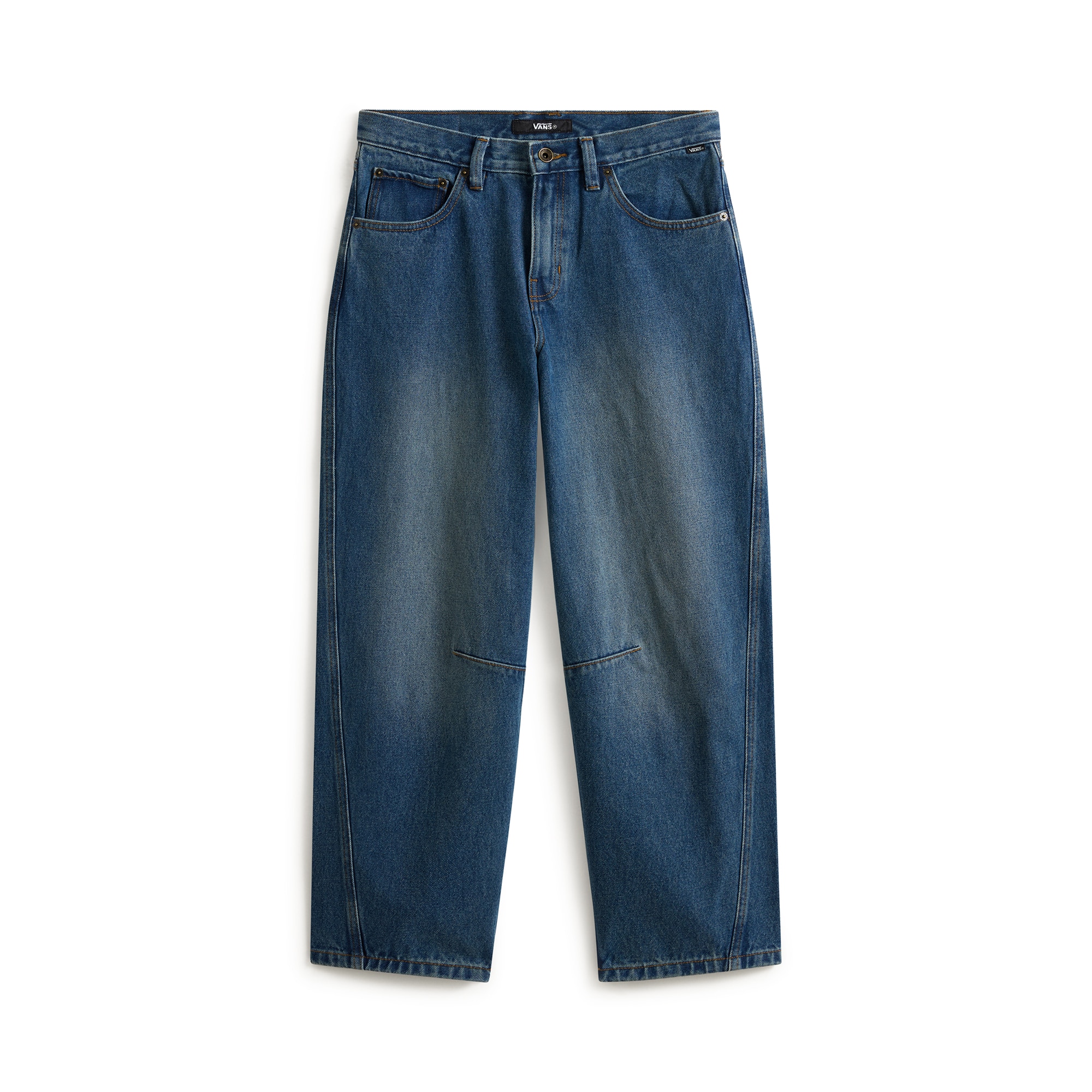 Imagen 0 de Pantalones de mujer Check 5 Barrel Vans Azul índigo