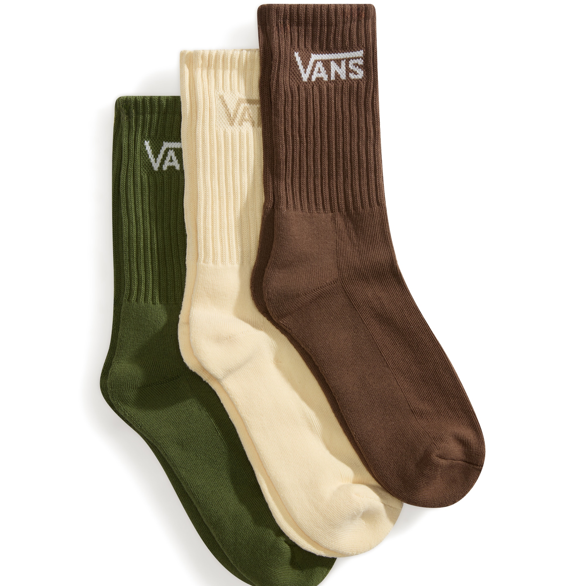 Calcetines de hombre Classic Crew Vans - Verde militar Verde militar-2