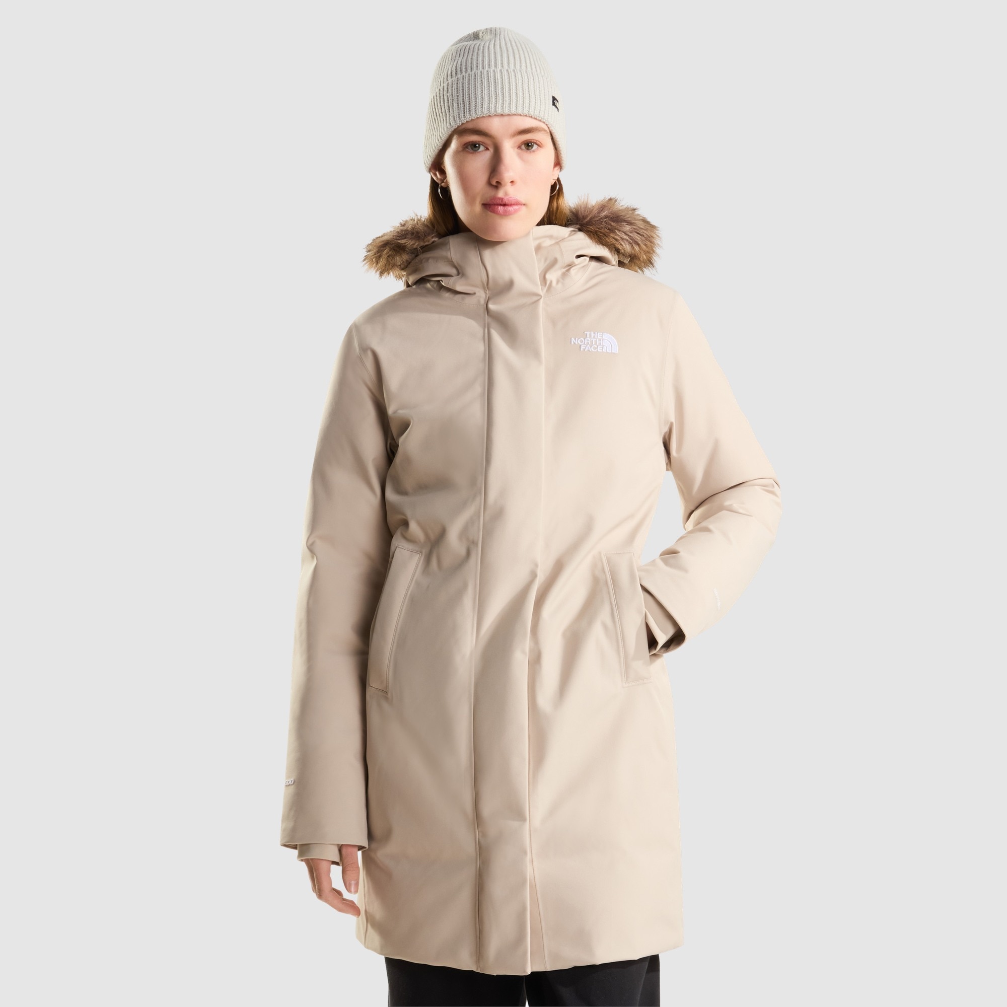 Parka para mujer Arctic The North Face - Beige Beige-1