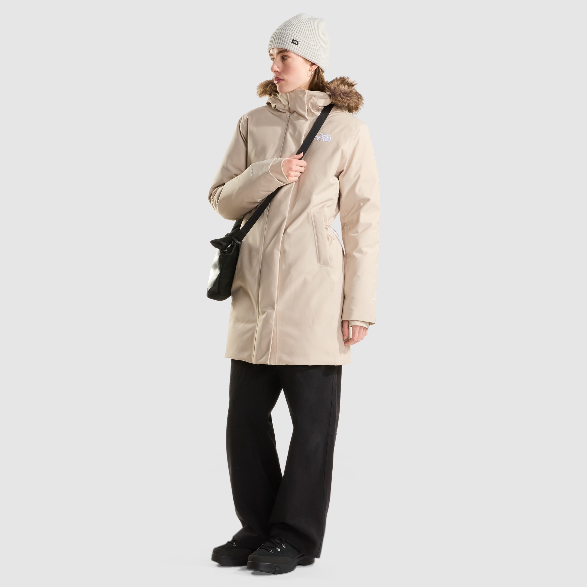 Parka para mujer Arctic The North Face - Beige Beige-2