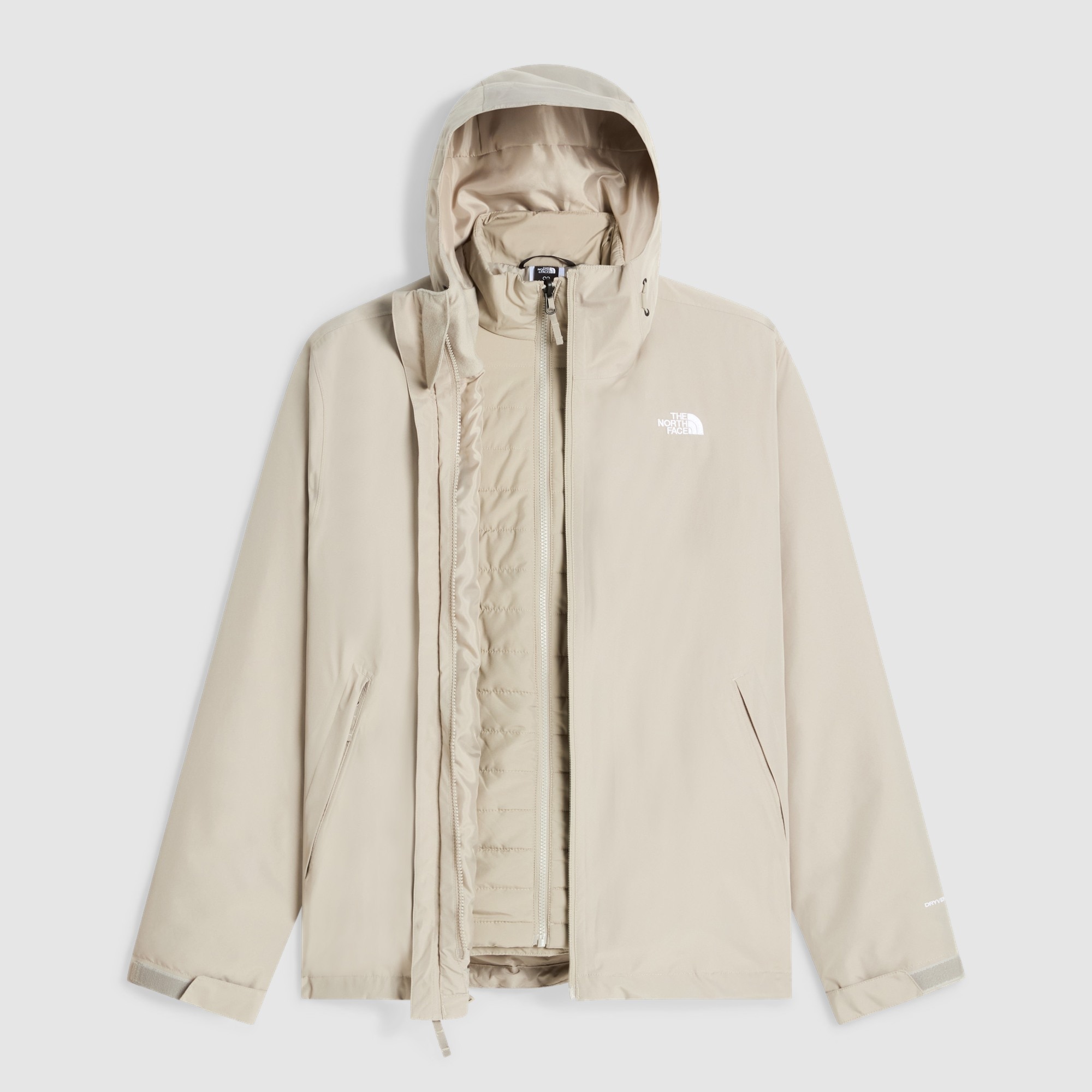 Chaqueta con capucha 3 en 1 de hombre Mono Triclimate Carto The North Face - Gris Gris-1