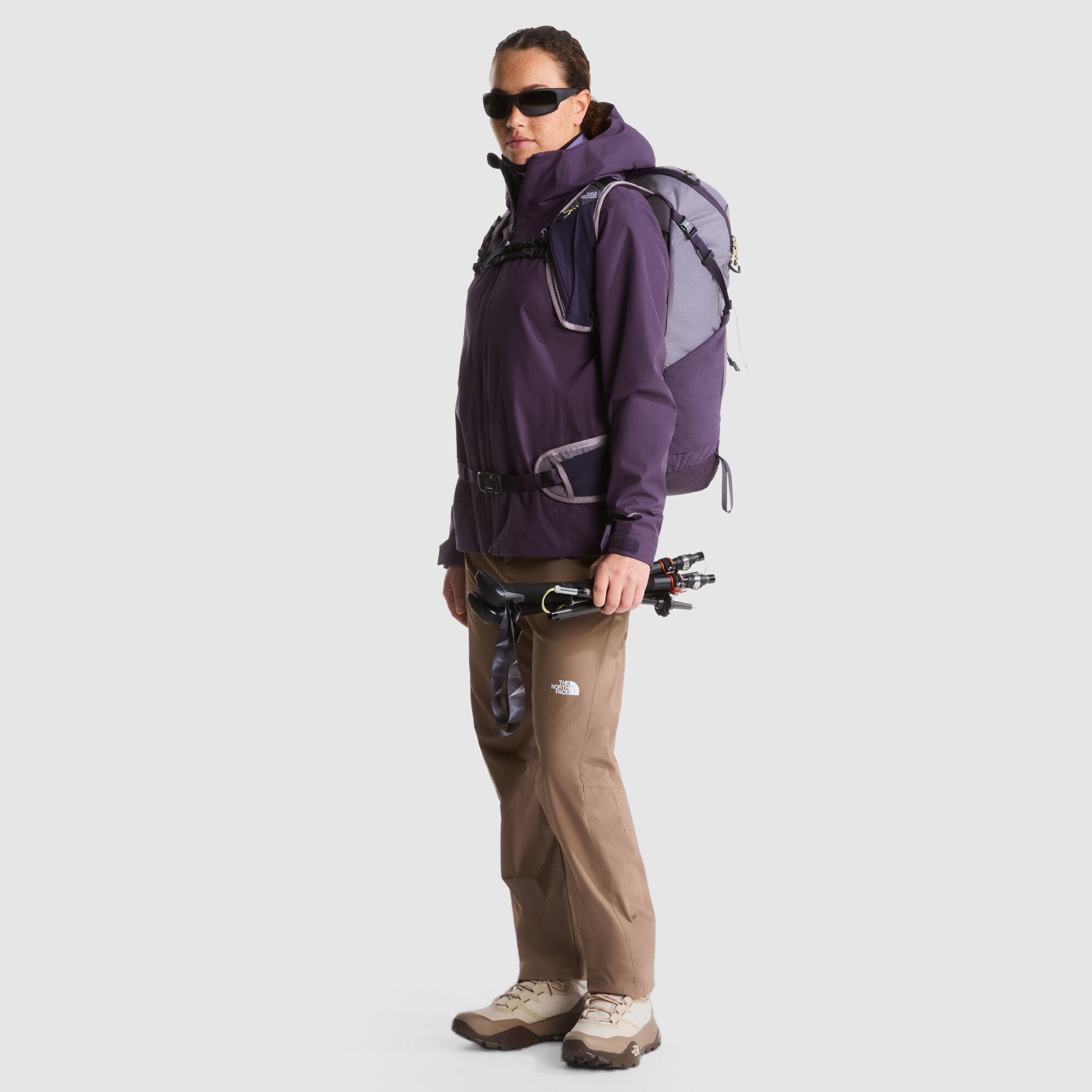 Chaqueta 3 en 1 DryVent™ para mujer Triclimate Quest The North Face - Morado Morado-2