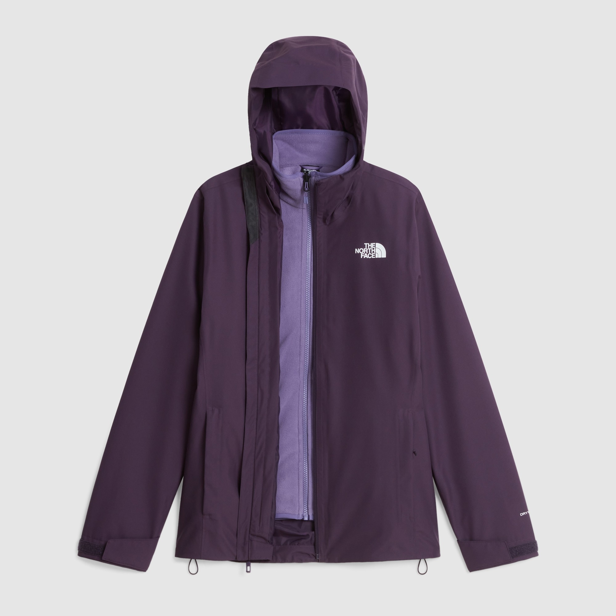 Chaqueta 3 en 1 DryVent™ para mujer Triclimate Quest The North Face - Morado Morado-5