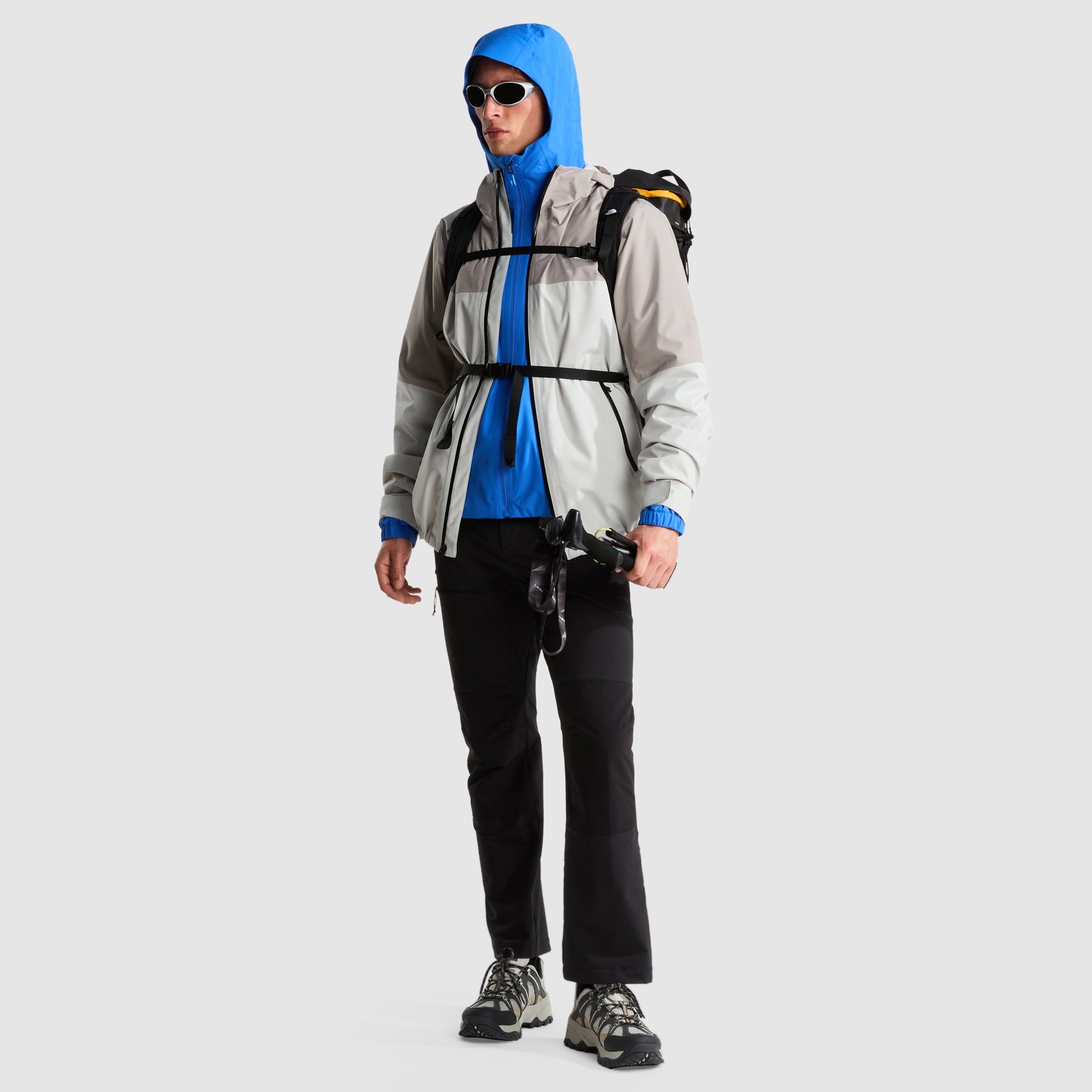 Chaqueta para hombre DryVent™ Zip-In The North Face - Gris claro Gris claro-2