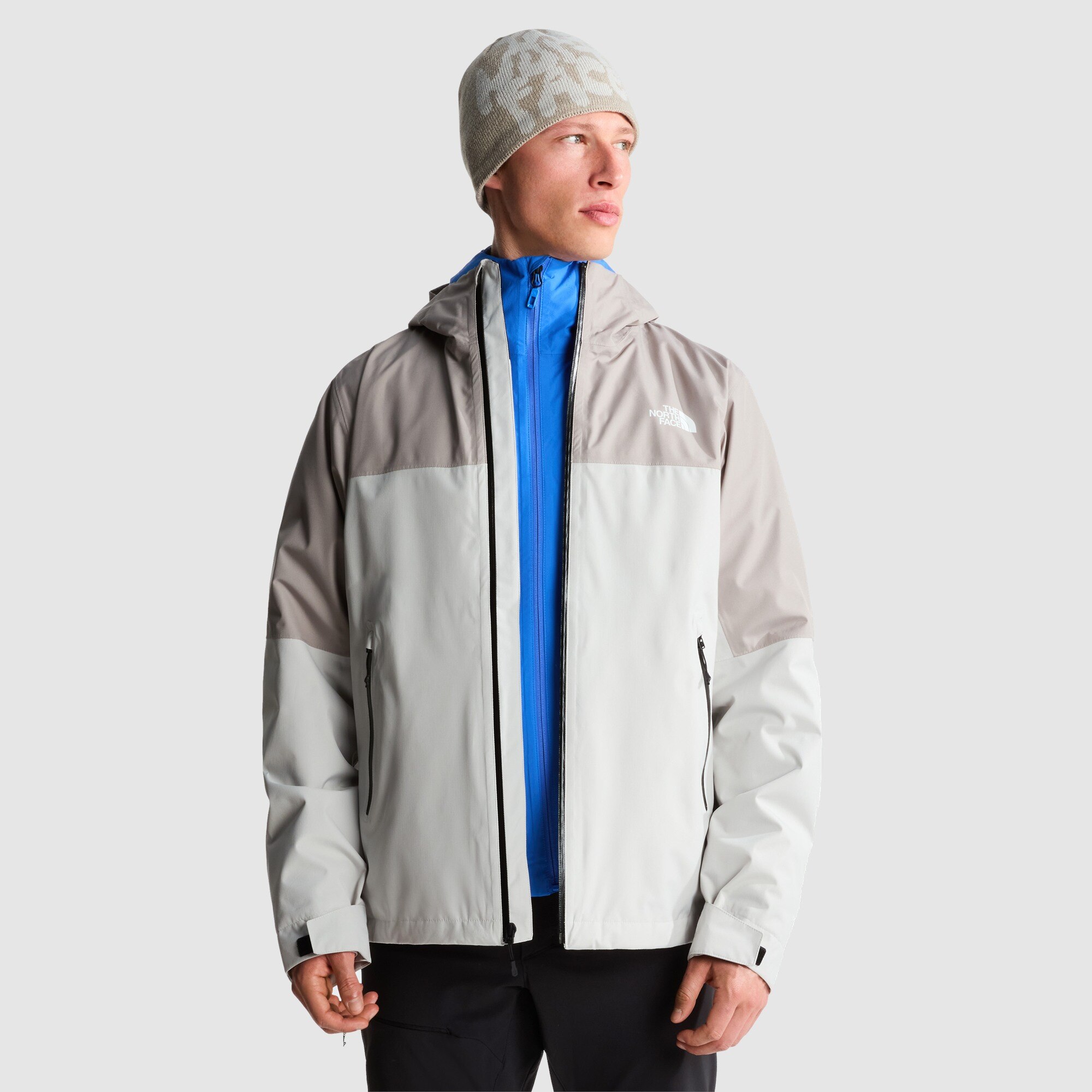Chaqueta para hombre DryVent™ Zip-In The North Face - Gris claro Gris claro-4