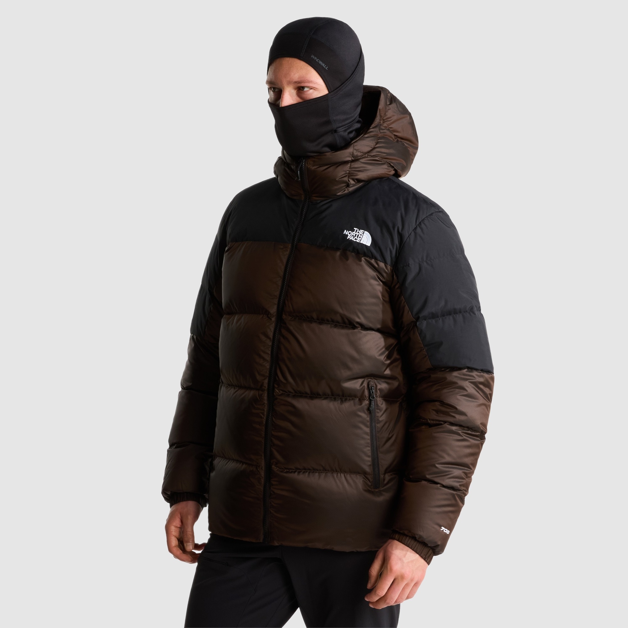 Chaqueta de plumón con capucha para hombre Diablo 2.0 The North Face - Marrón oscuro Marrón oscuro-1