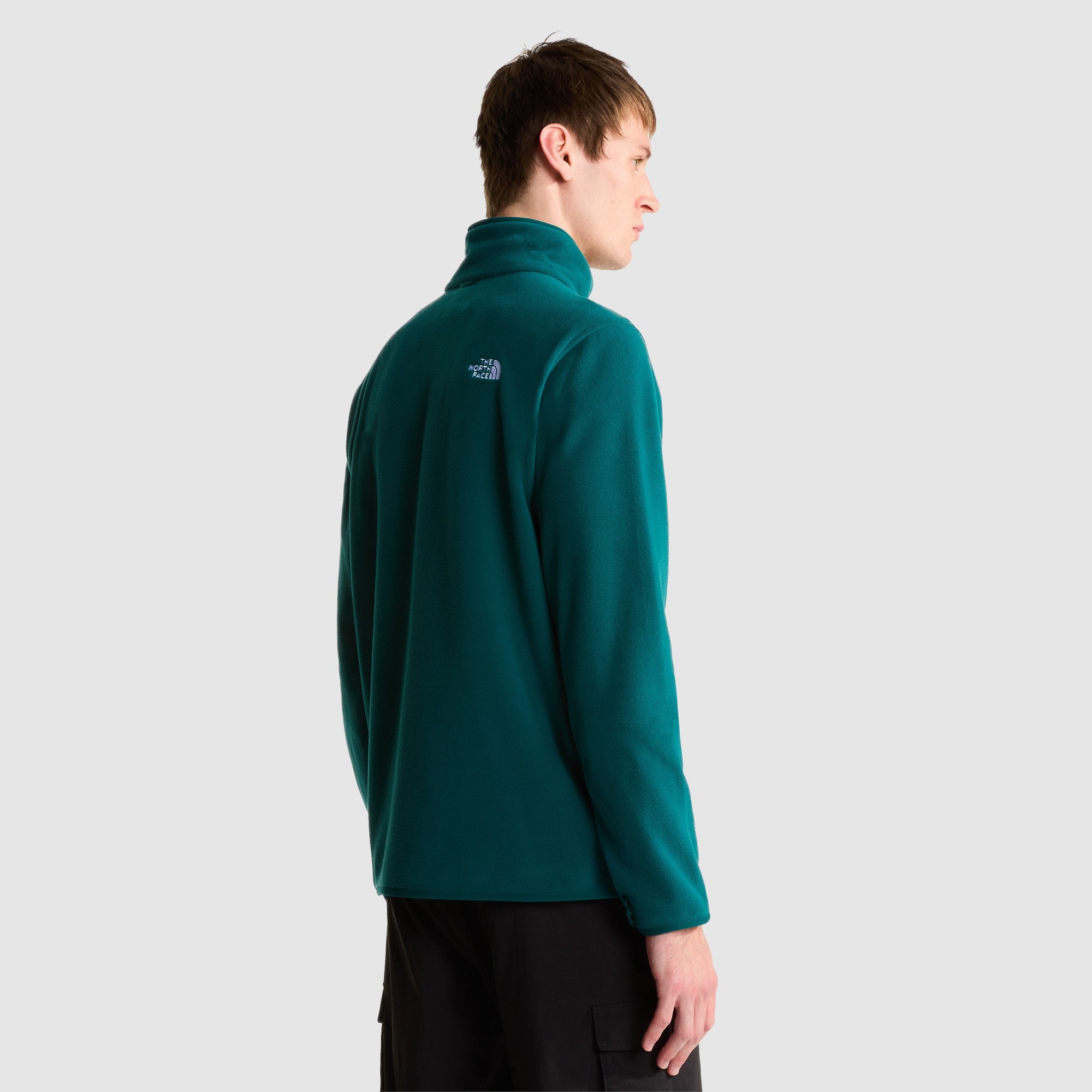 Forro polar con cremallera integral de hombre Glacier The North Face - Verde / Azul marino Verde / Azul marino-3