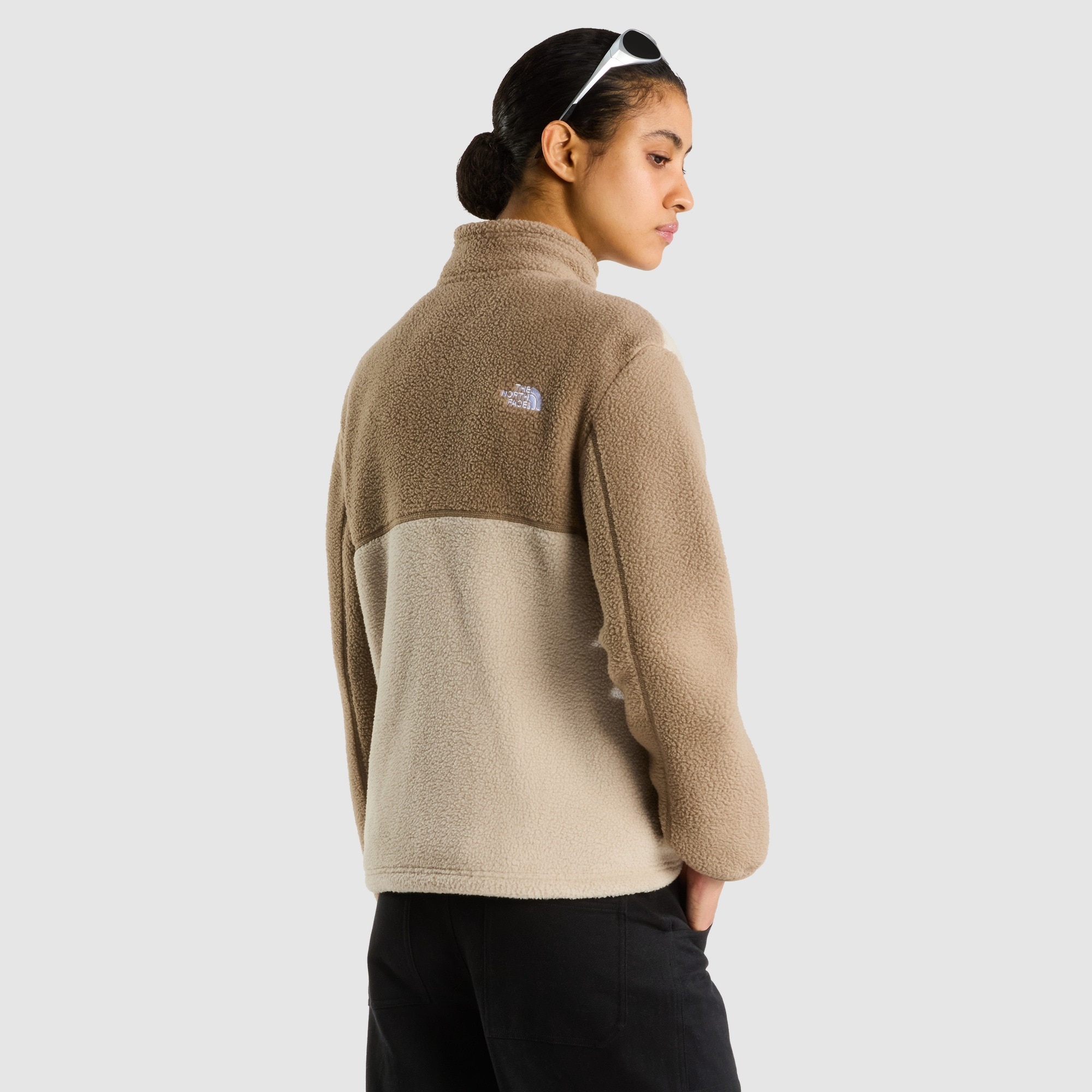 Chaqueta polar con cremallera integral para mujer Yumiori The North Face - Beige Beige-3