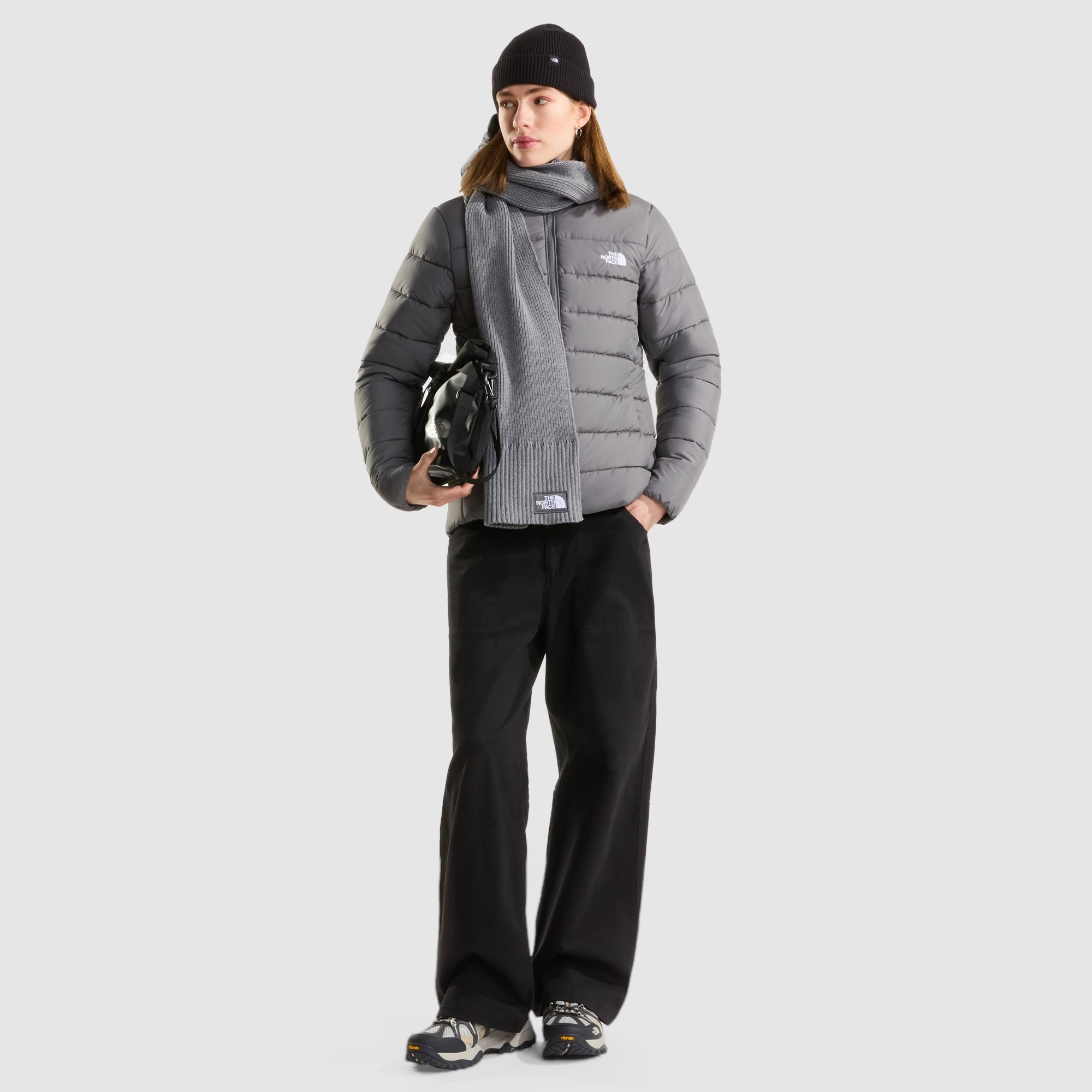 Chaqueta con capucha para mujer Aconcagua The North Face - Gris Gris-2