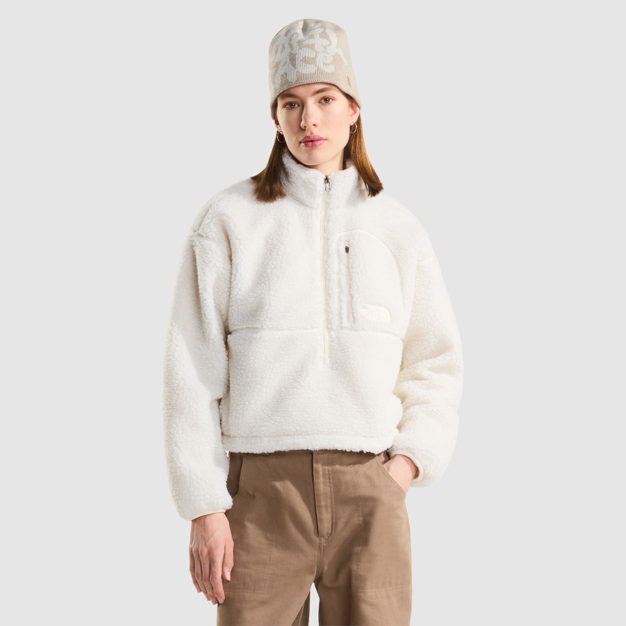 Jersey para mujer Extreme Pile 2 The North Face - Blanco Anticuario Blanco Anticuario-1