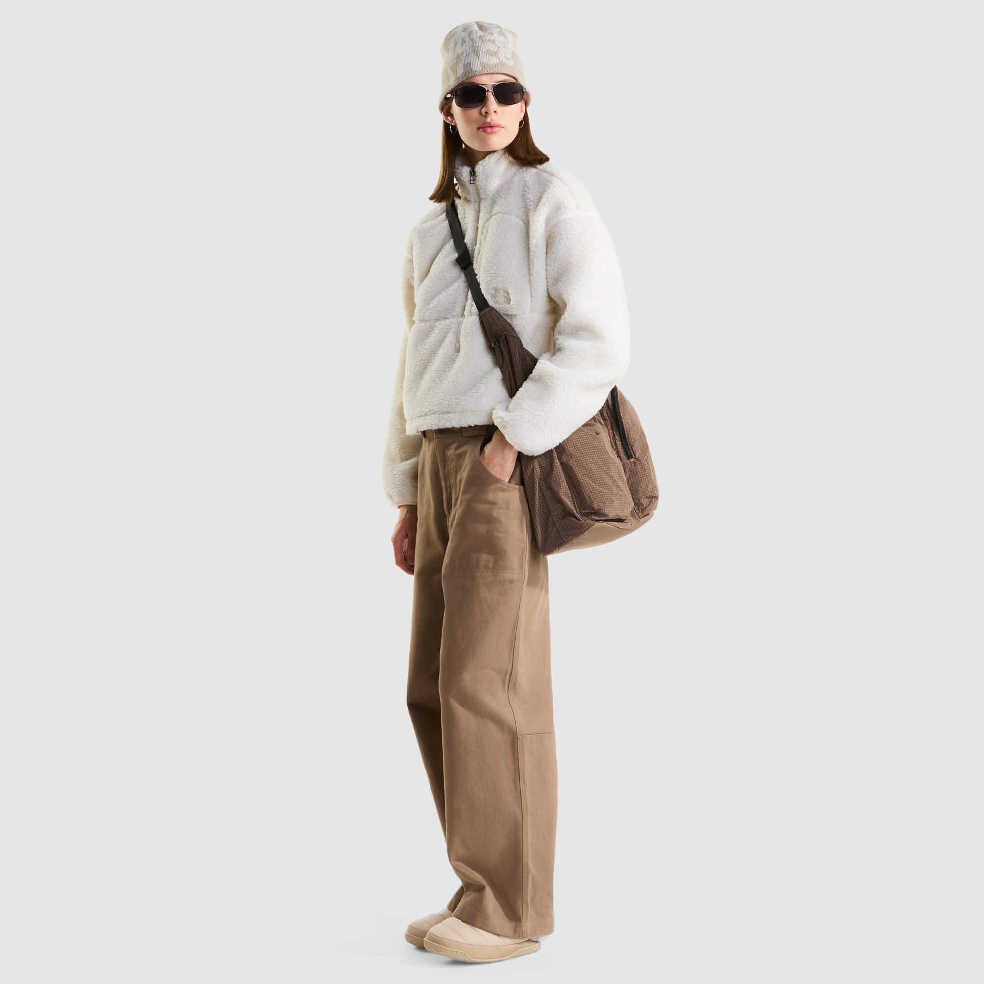 Jersey para mujer Extreme Pile 2 The North Face - Blanco Anticuario Blanco Anticuario-2