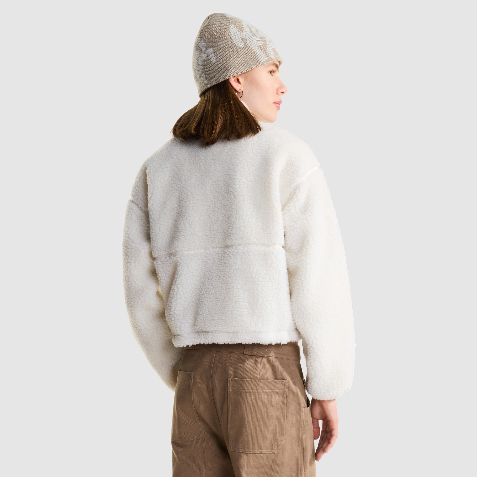 Jersey para mujer Extreme Pile 2 The North Face - Blanco Anticuario Blanco Anticuario-3