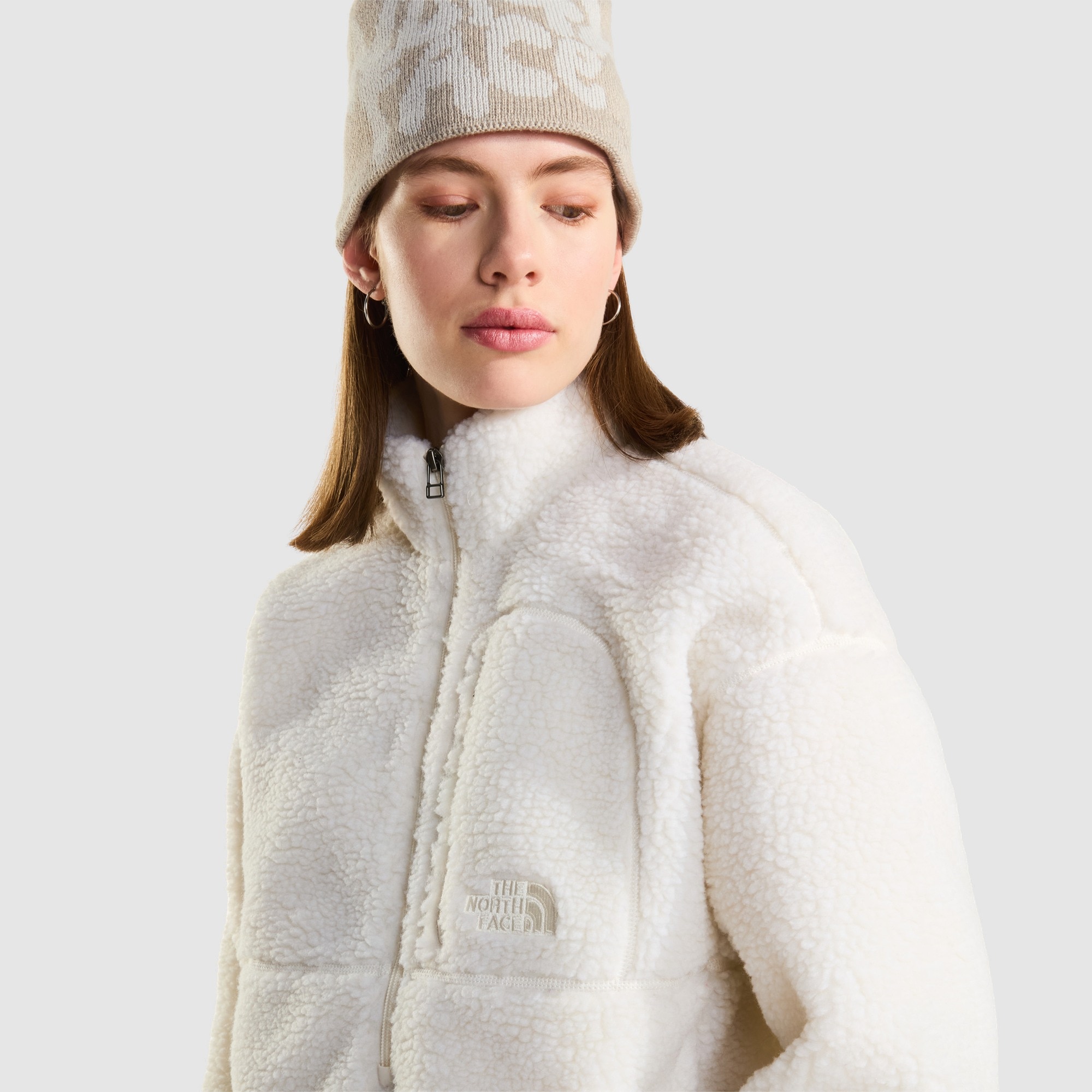 Jersey para mujer Extreme Pile 2 The North Face - Blanco Anticuario Blanco Anticuario-4