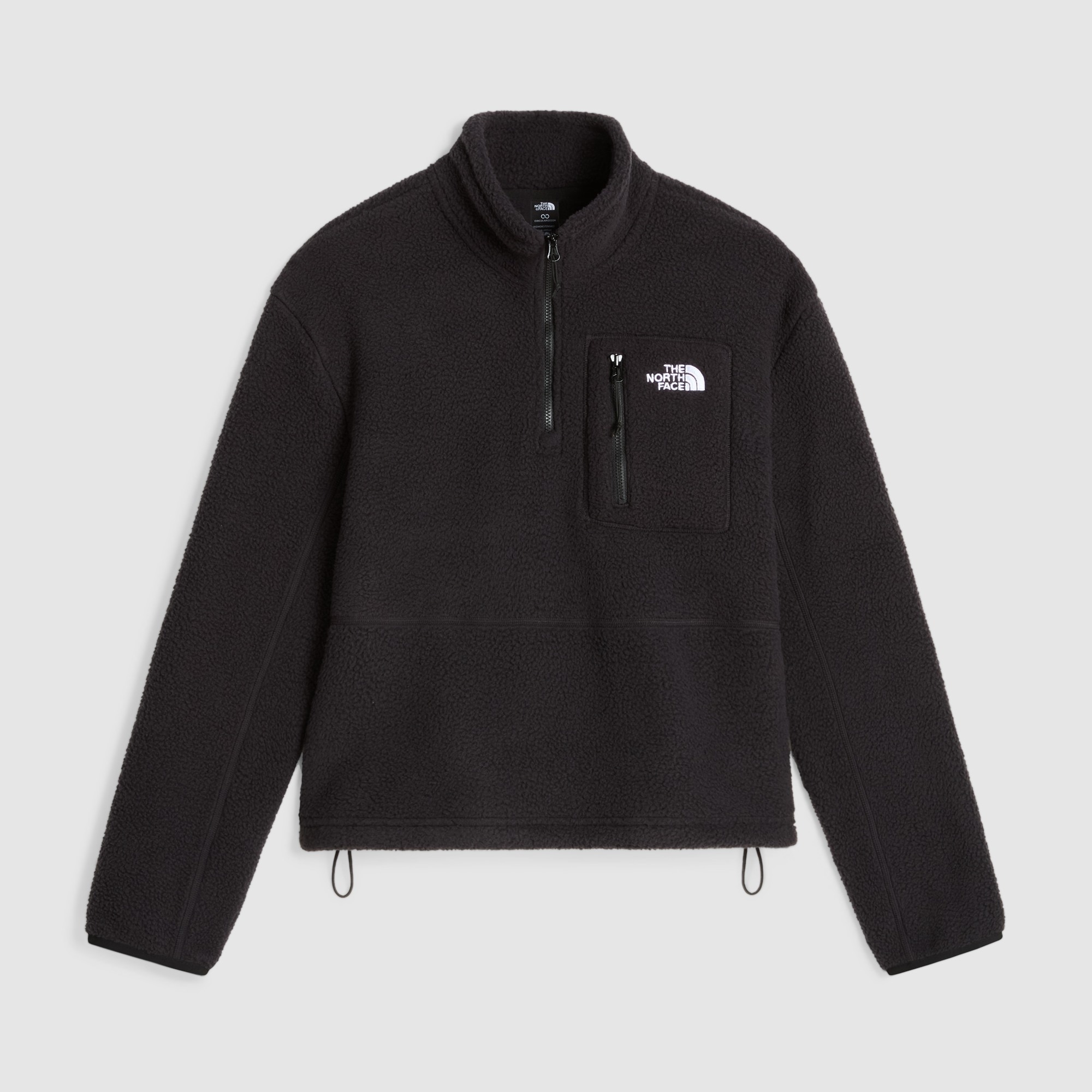 Chaqueta polar con cremallera de 1/4 para mujer Yumiori The North Face - Negro Negro-1