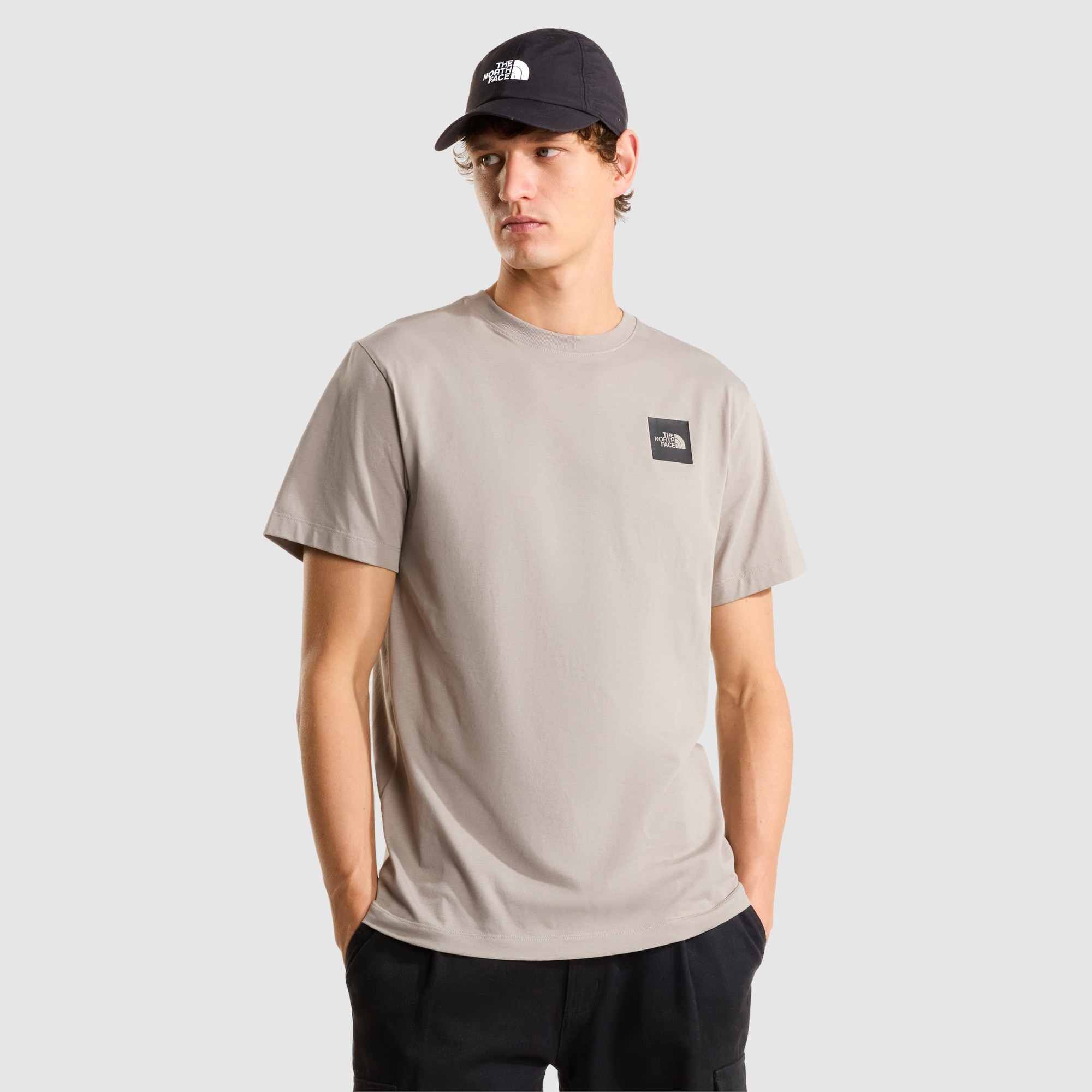 Imagen 0 de Camiseta recta para hombre Box Half Dome Evolution The North Face Gris