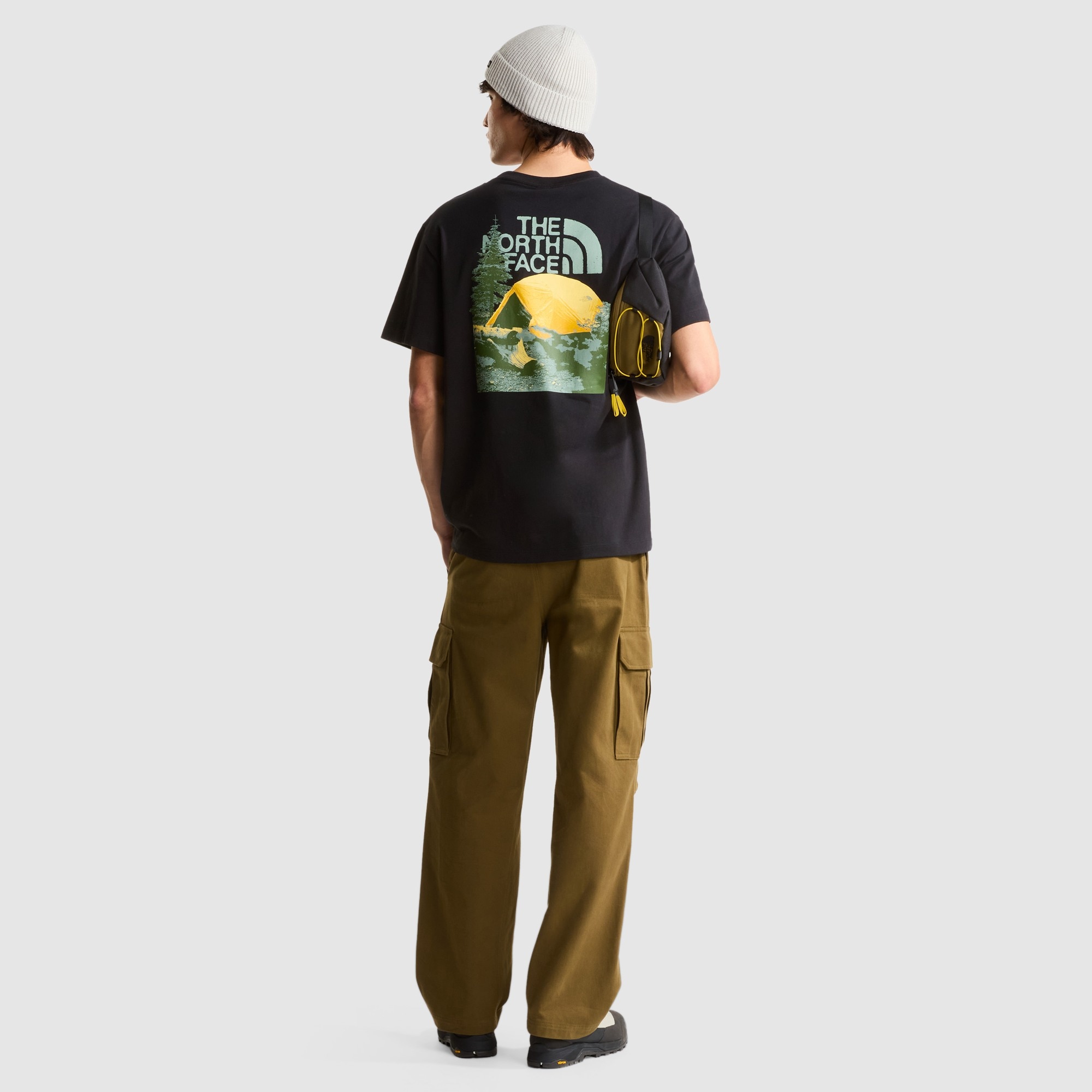 Imagen 3 de Camiseta holgada para hombre Pitch A Tent The North Face - Negro Negro
