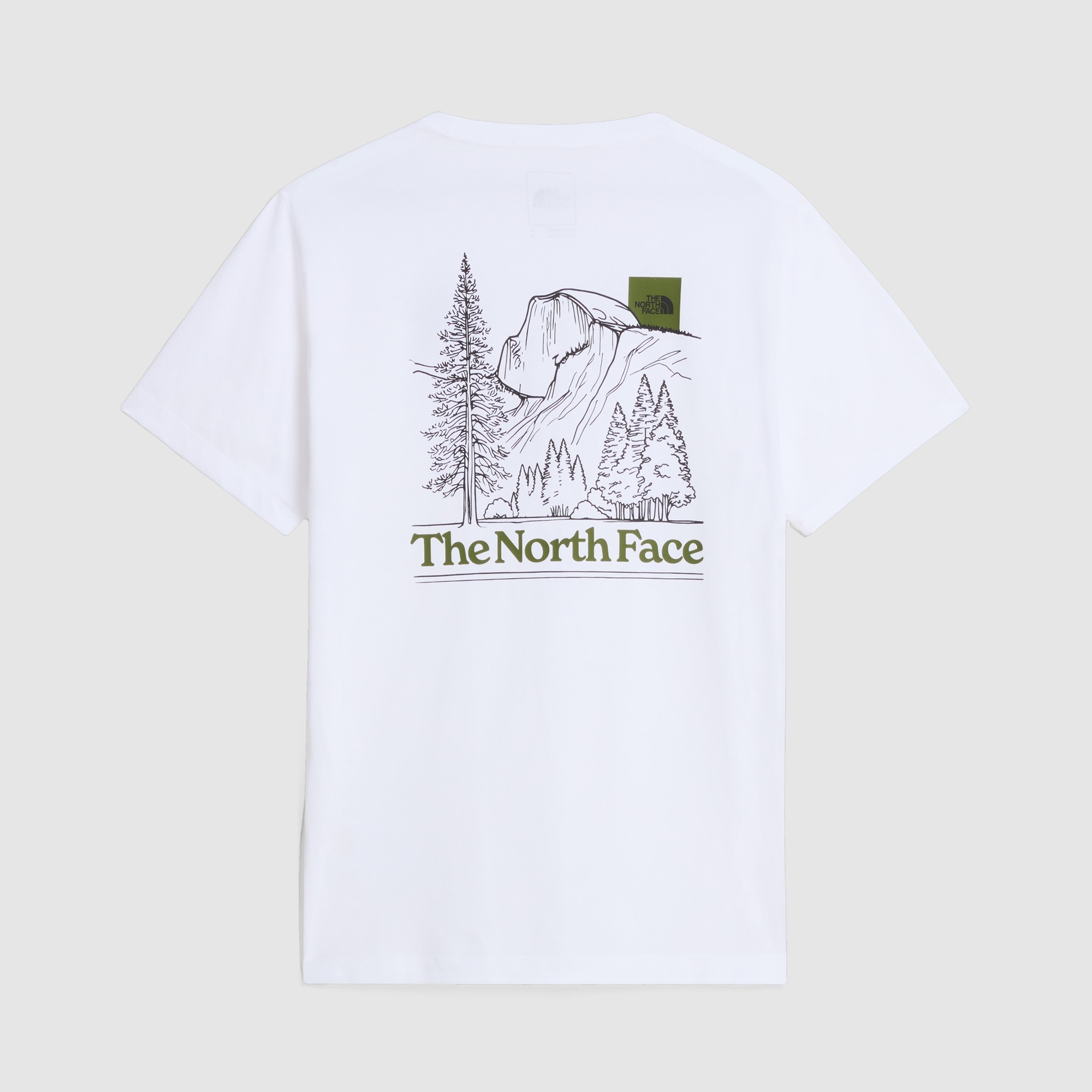 Imagen 6 de Camiseta recta con estampado gráfico para hombre Monte The North Face - Blanco Blanco