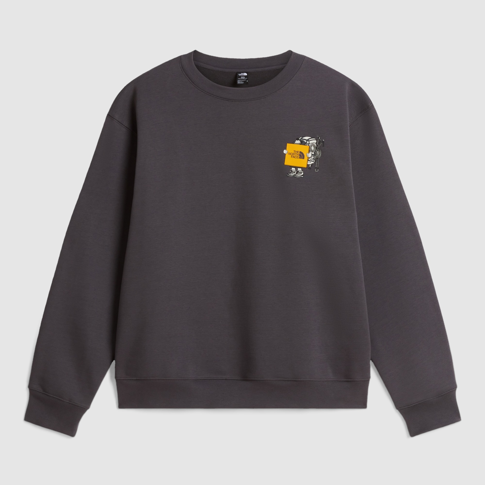 Sudadera gráfica unisex Gear Up Get Out The North Face - Antracita Antracita-5